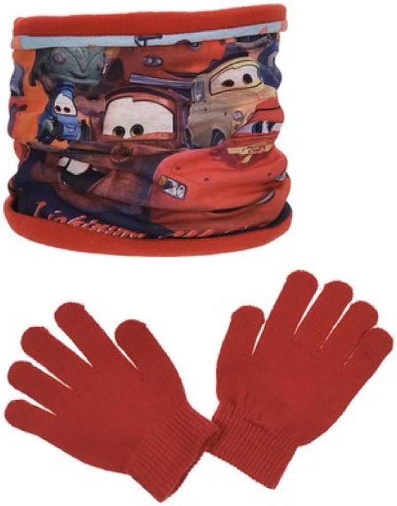 Boys Disney Cars Gloves and Snood Winter 2 piece set PH4238 - Picture 3 of 3