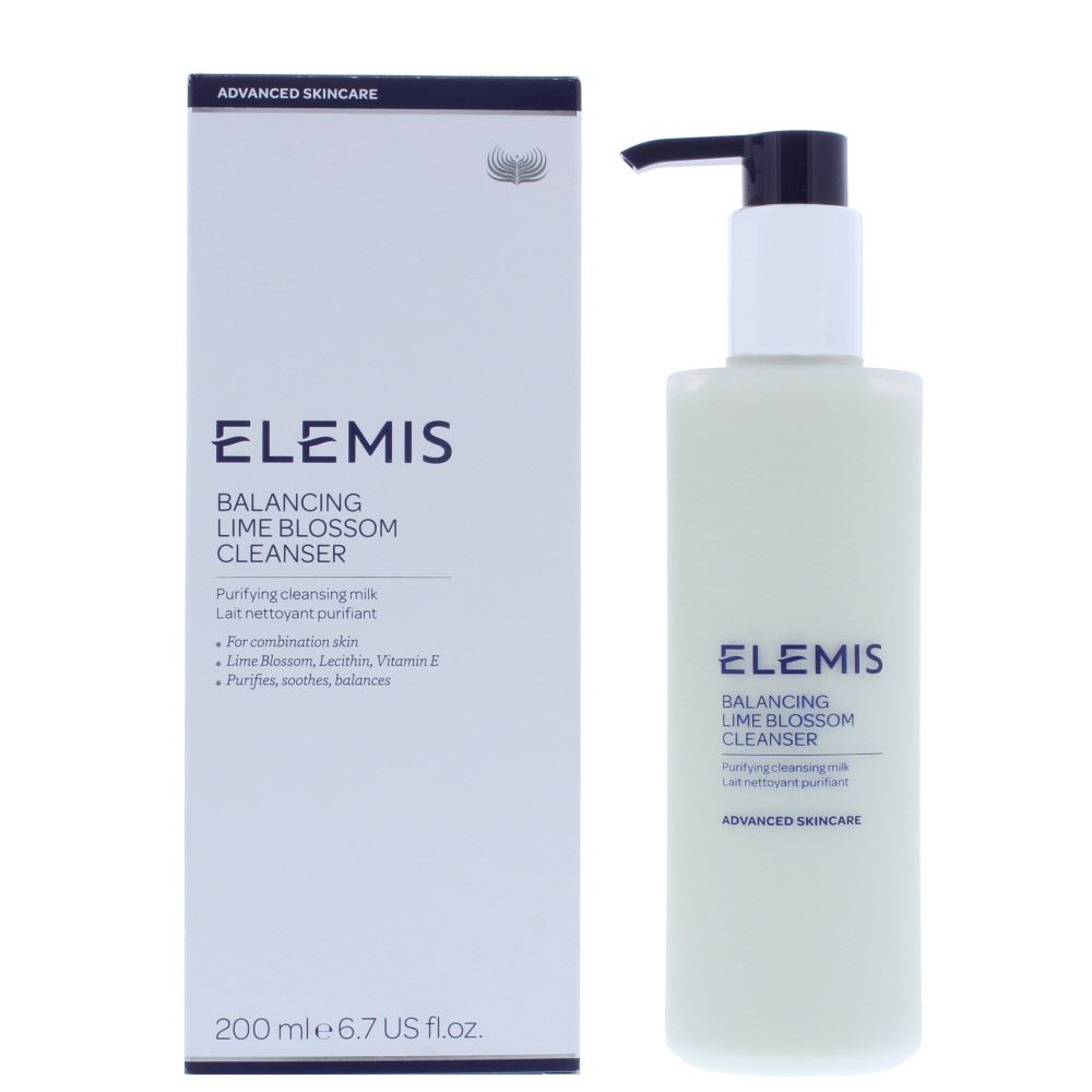 elemis balancing lime blossom cleanser elemis balancing lime blossom cleanser