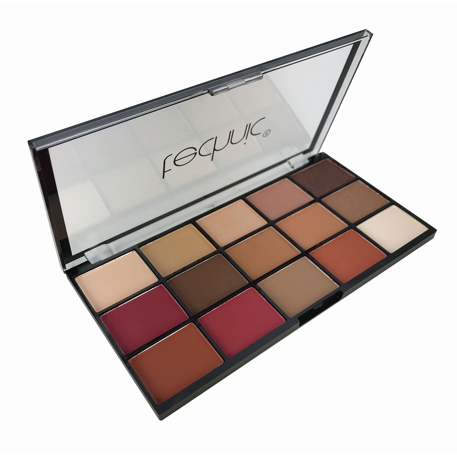 Technic 15/24 Shade Eyeshadow Palette Matte & Shimmer Gold Bronze Pink Brown Red eBay