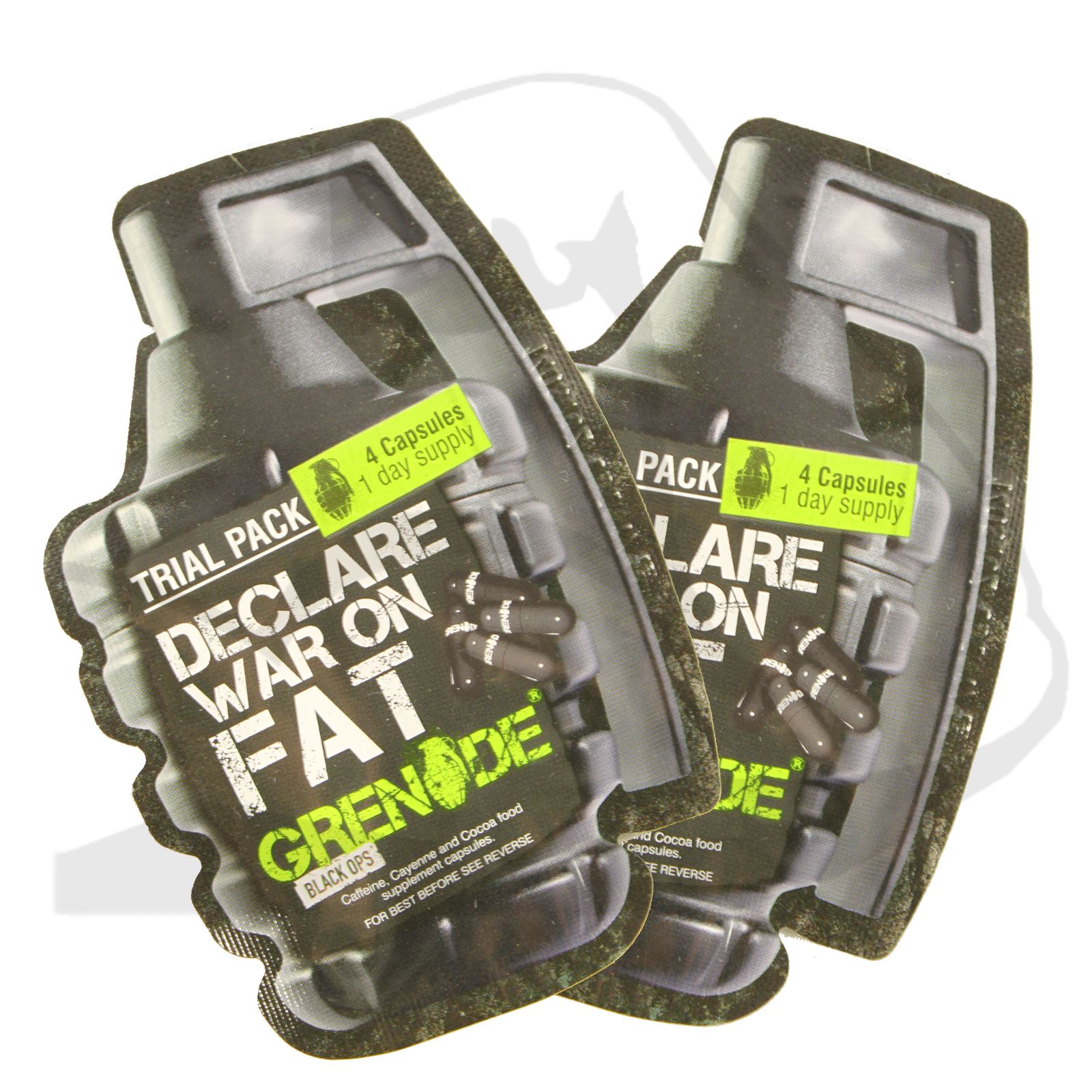 Grenade Black Ops Slim Elite Weight Loss Fat Burner Sample Packs, 44 or