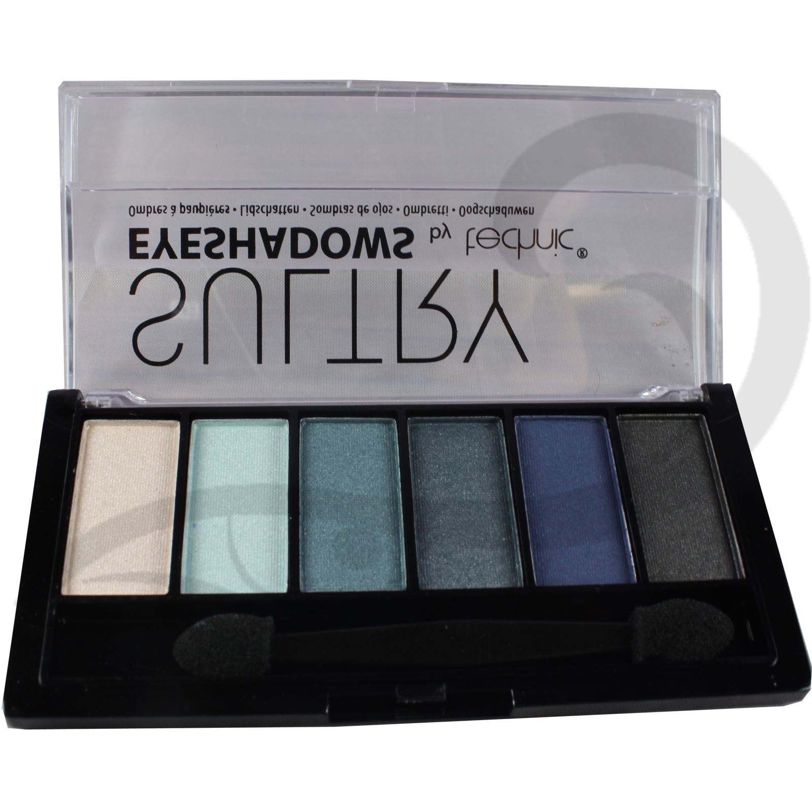 Technic Eyeshadow Palette Nude Bronze Glitter Shimmer & Matte Smokey