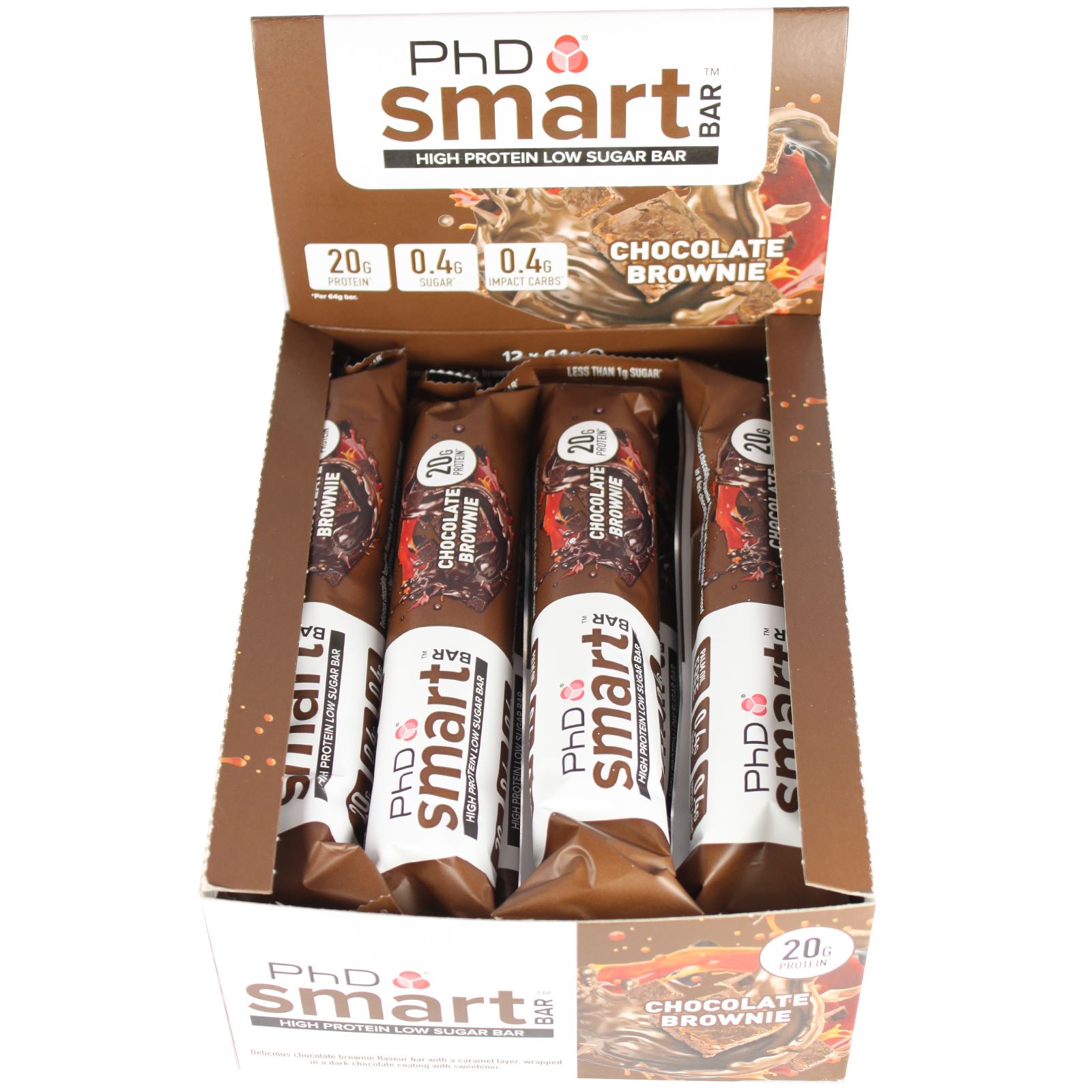 PHD Nutrition Box of 12 Smart Bar High Protein Low Sugar Individual & Mixed Box eBay