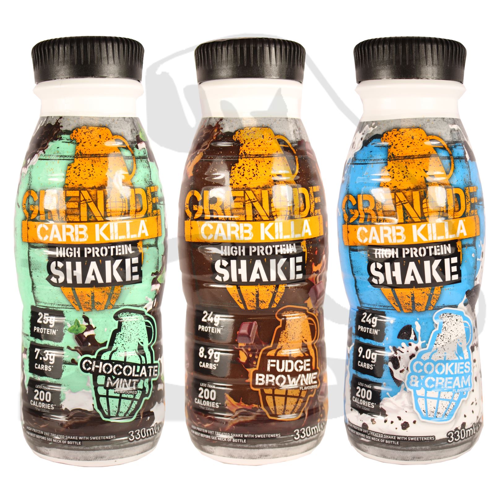 Grenade Carb Killa High Protein Shake Ready Drink RTD Cookies & Cream