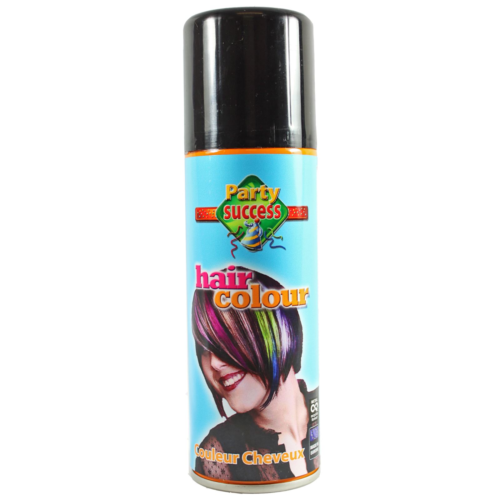 Colour and Glitter Hair Spray Kids Safe Temporary Wash Out Coloured