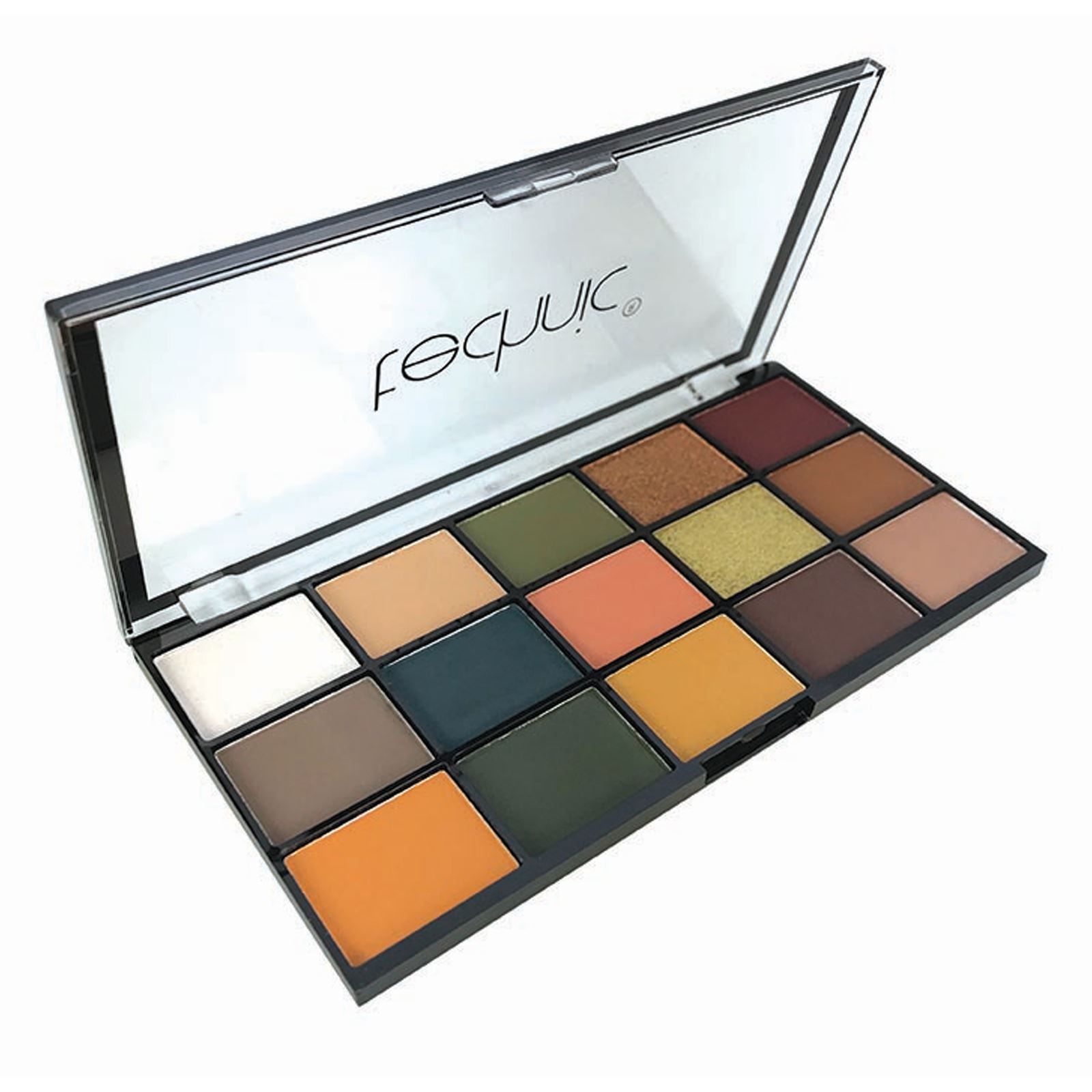 Technic 15/24 Shade Eyeshadow Palette Matte & Shimmer Gold Bronze Pink