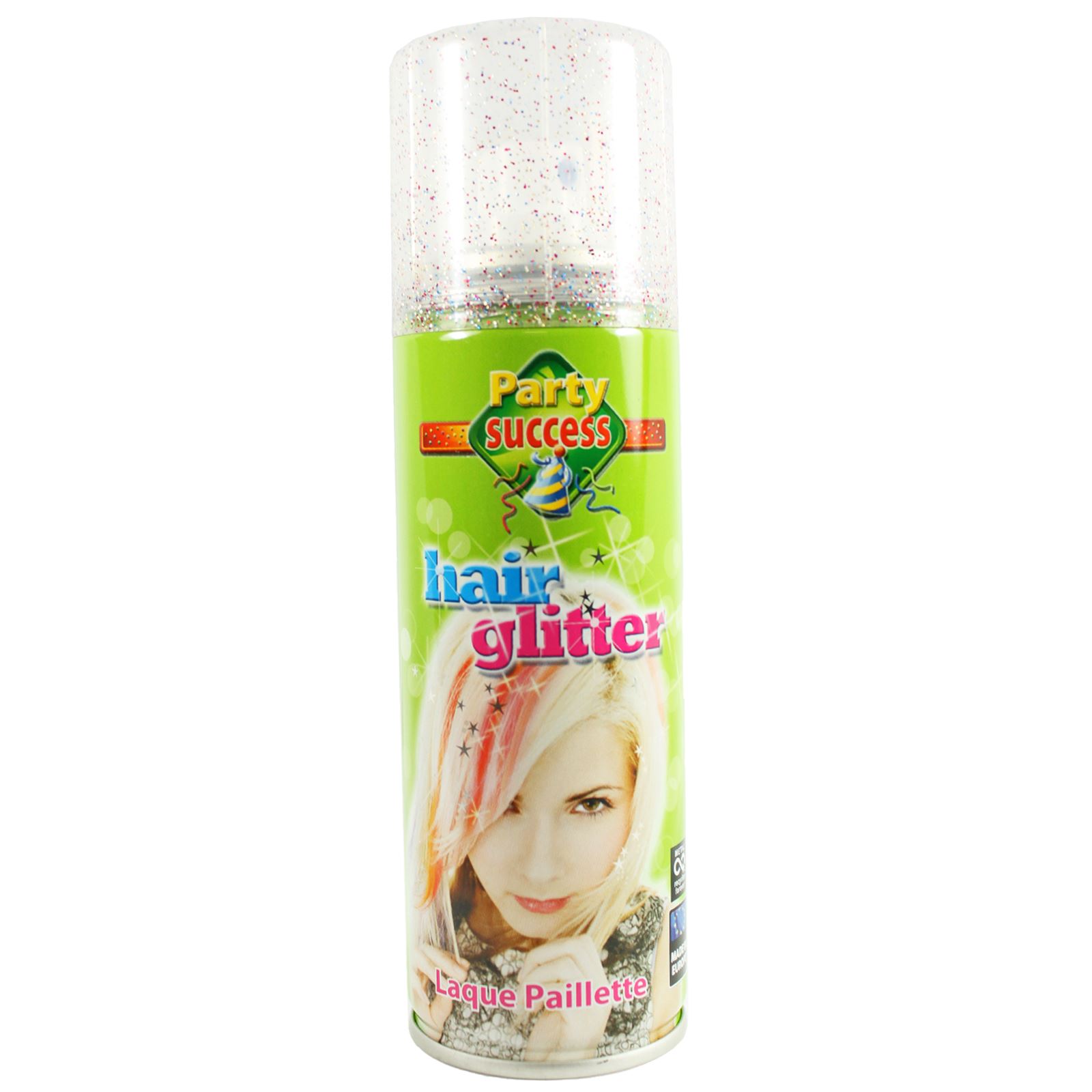 Colour and Glitter Hair Spray Kids Safe Temporary Wash Out Coloured