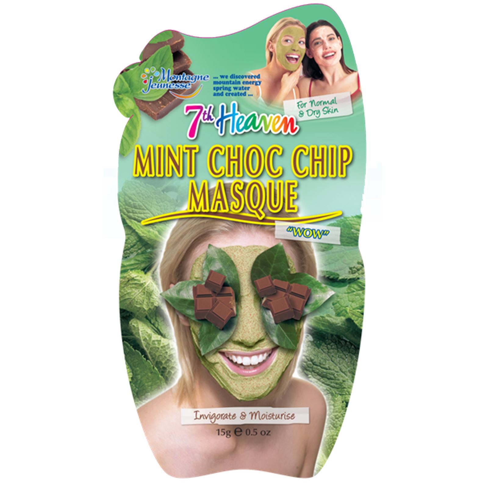 7th Heaven Face Mask Black Charcoal Sheet Mud Peel Off Exfoliating Oily