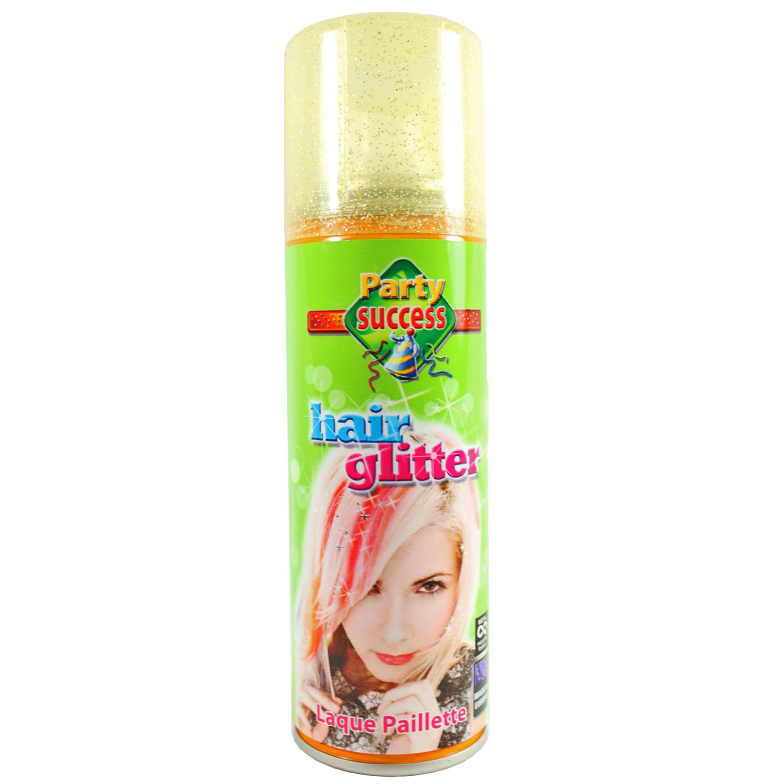Colour and Glitter Hair Spray Kids Safe Temporary Wash Out Coloured