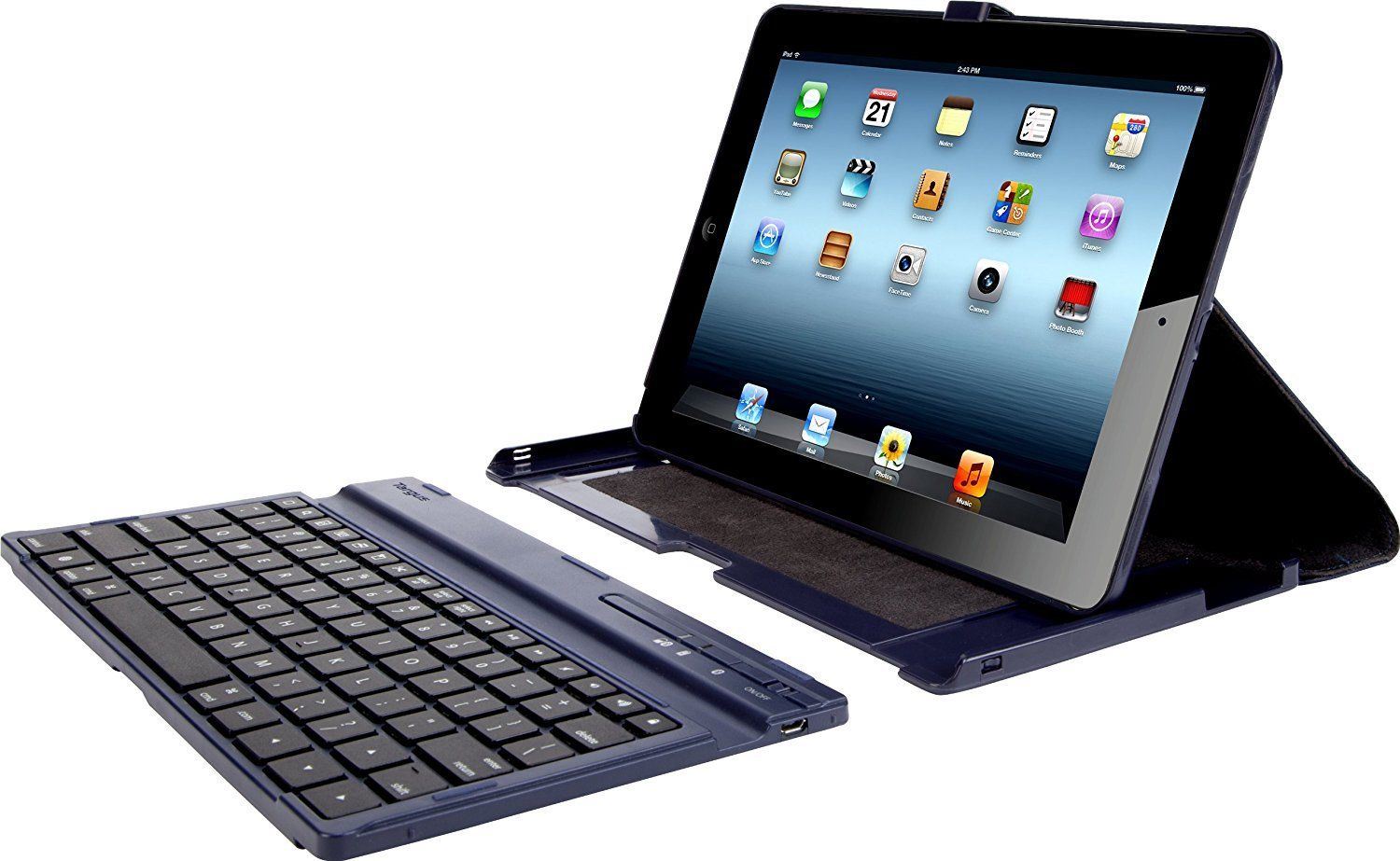 Targus Cover Case Stand Bluetooth Keyboard Kickstand For Samsung Tab