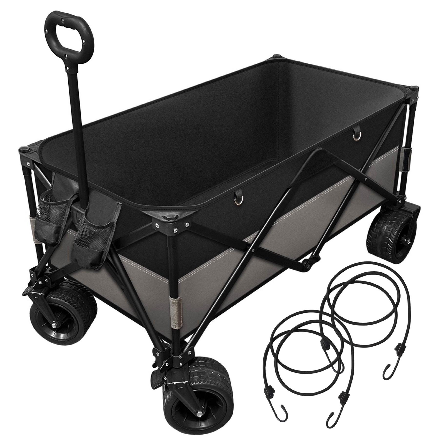 Foldable Utility Trolley Garden Home Camping Festivals Collapsible Cart 3 Sizes - Picture 33 of 33