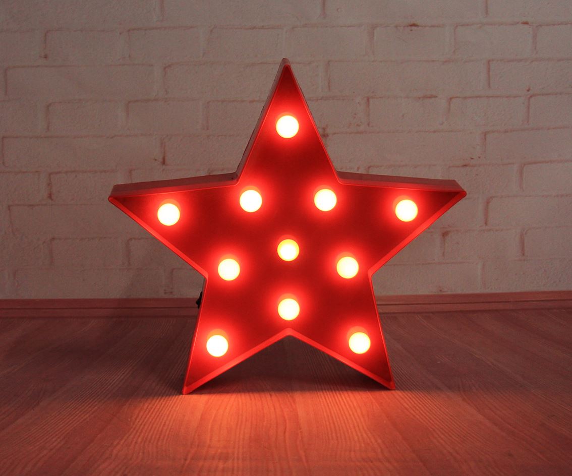 red or blue star light with 11 led white lights christmas decoration star light christmas decoration
