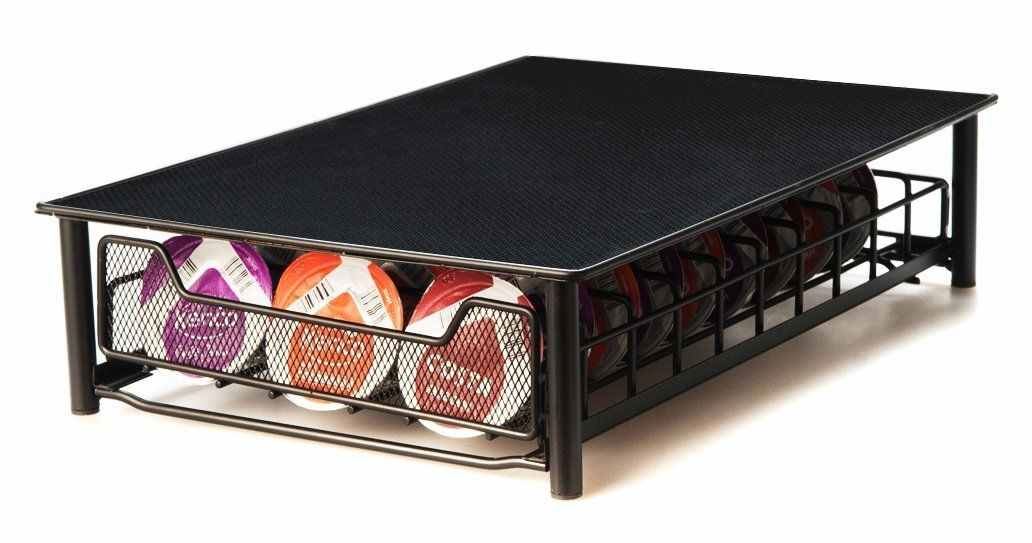 56 Pod Tassimo Coffee Capsule Holder TDisc Dispenser Stand Drawer