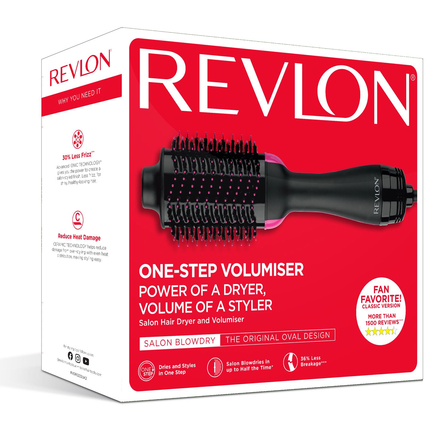 NEW Damaged Box REVLON Pro Collection Salon One Step Hair  display picture 2