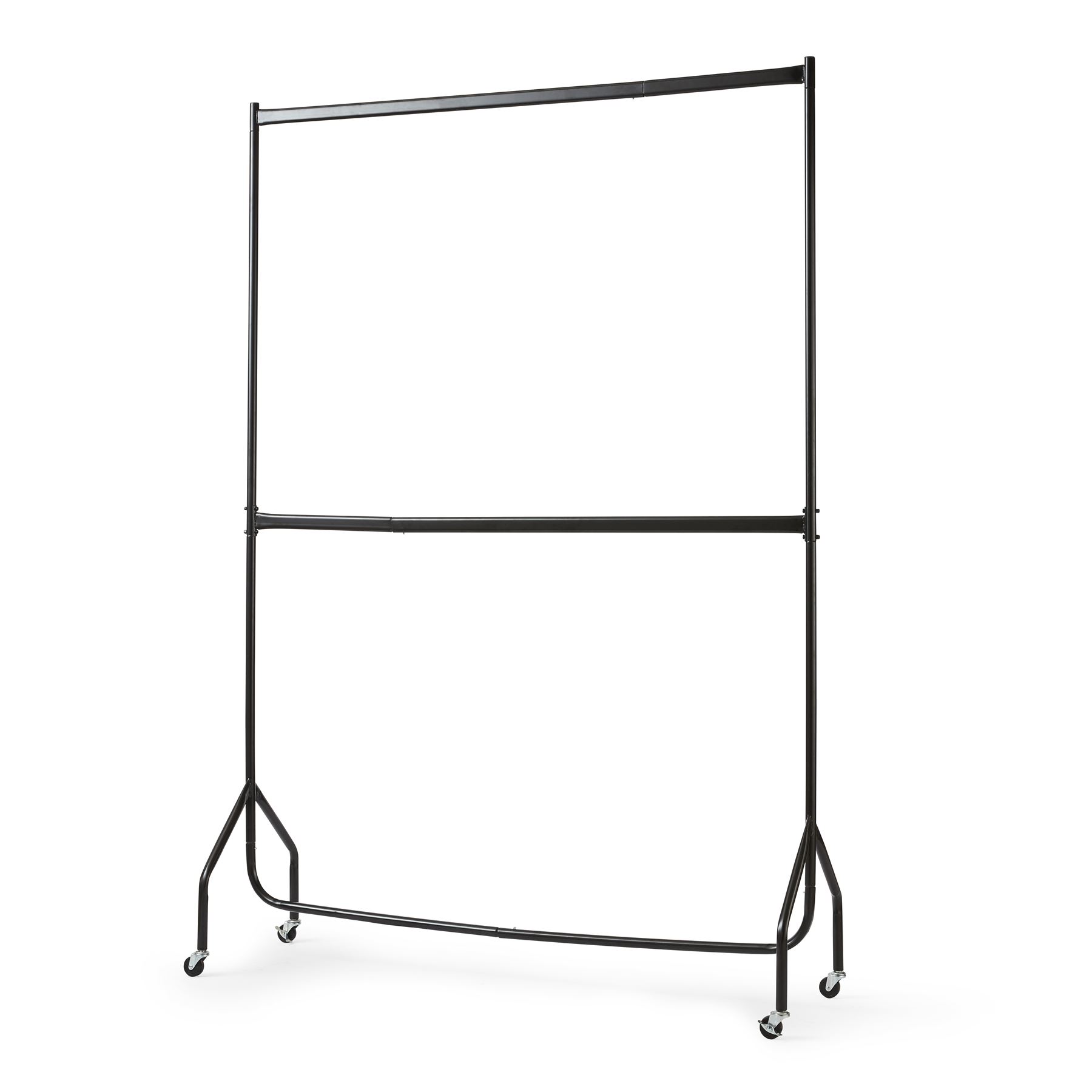 Two Tier Heavy Duty Clothes Rail Garment Hanging Rack 4ft 5ft 6ft eBay