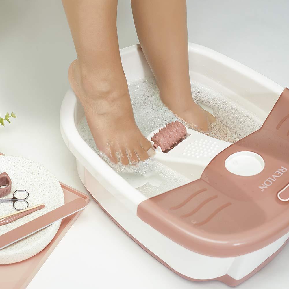 Revlon Relaxing Bubbling Massage Pediprep Foot Spa Bath with Pedicure