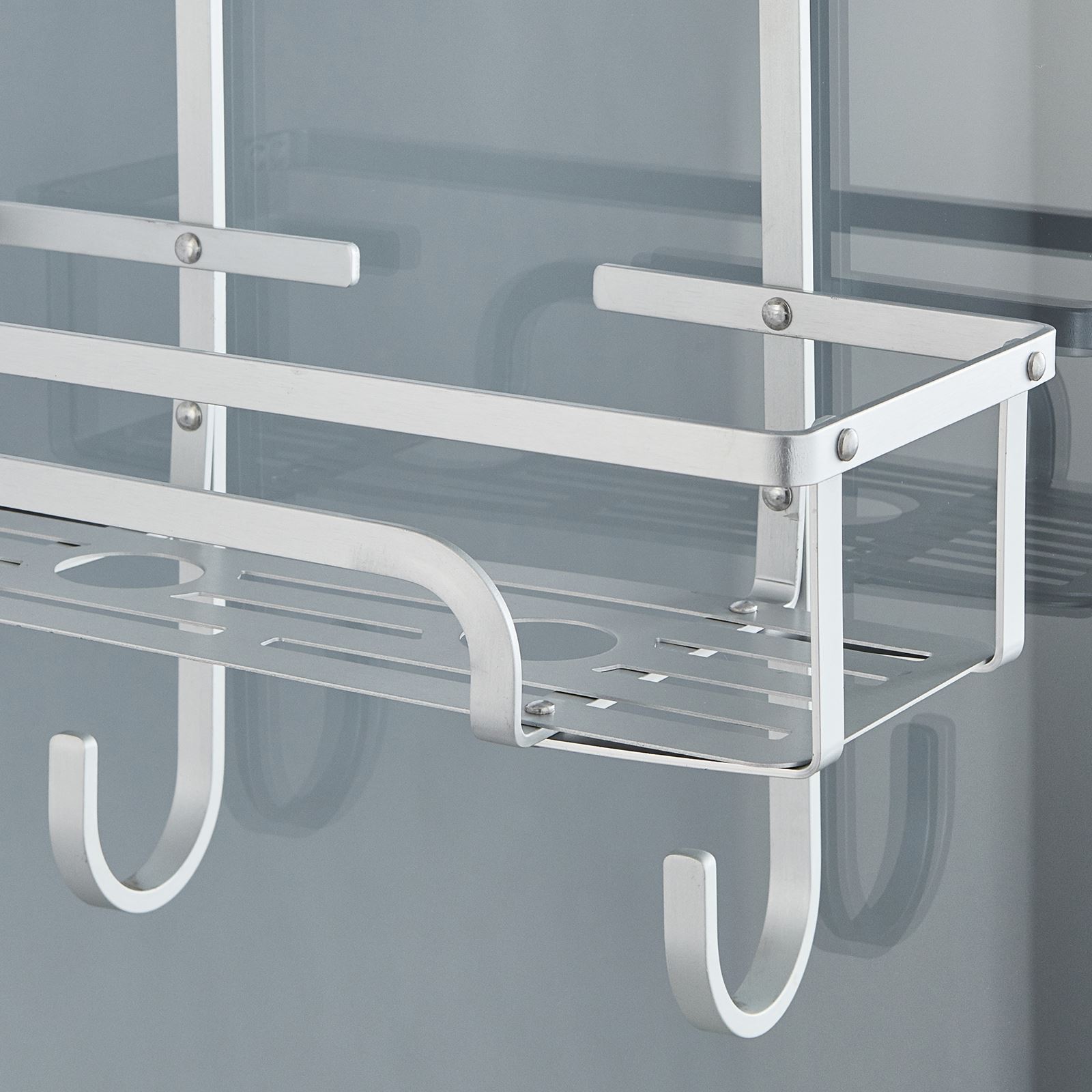 3 tier shower rack