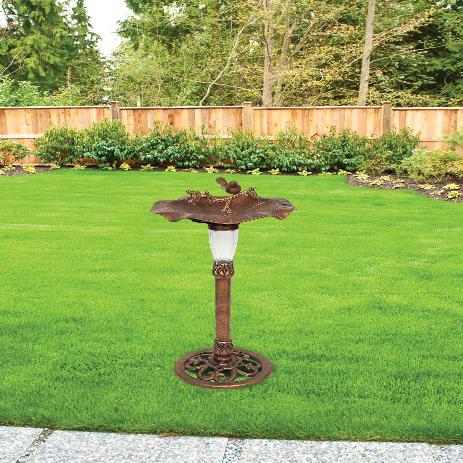 Traditional Garden Solar Bird Bath Feeding Station Food Traditional Garden Solar Bird Bath Feeding Station Food
