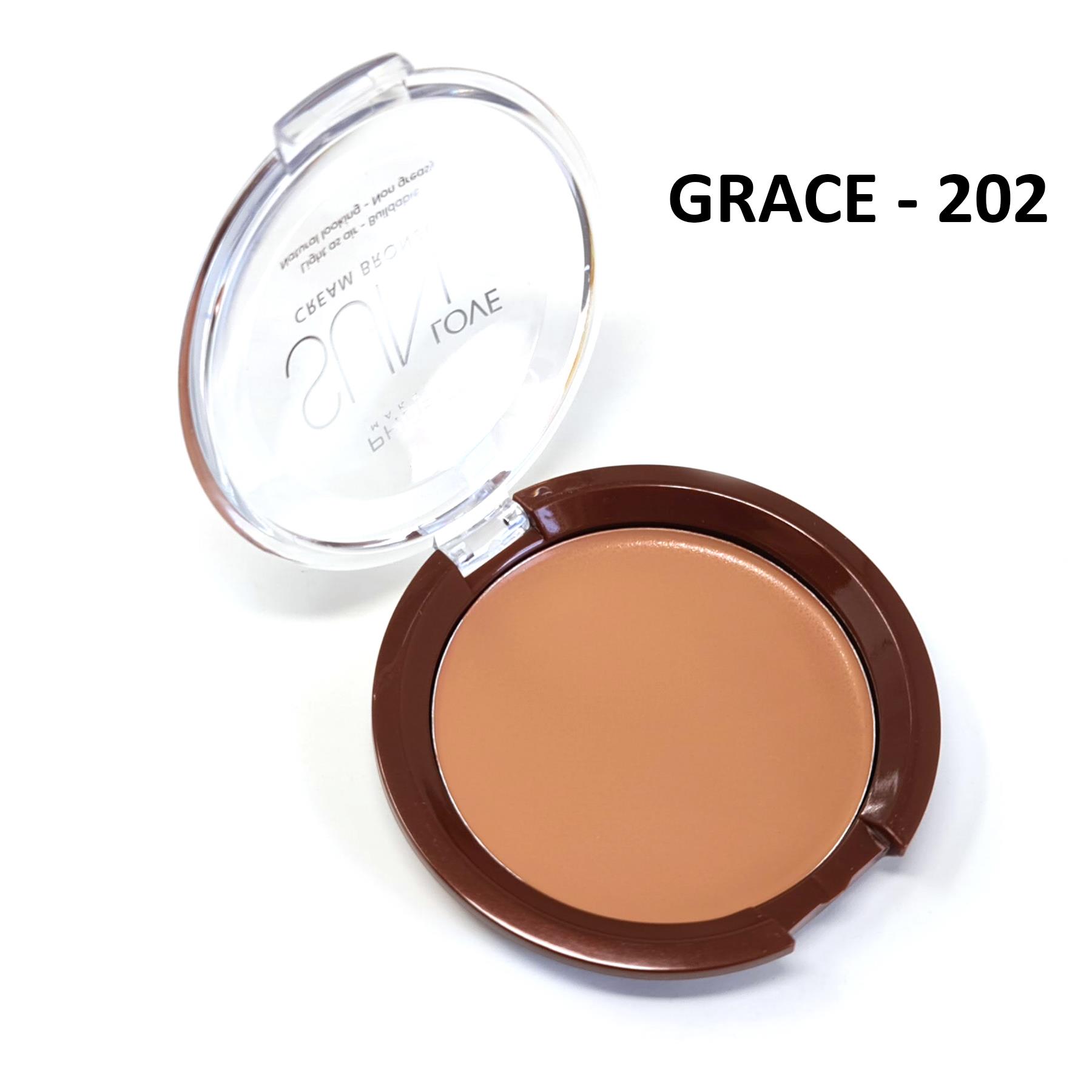 PHOERA® Natürlicher Cremeschimmer Bronzer Wasserdicht Gepresstes Pulver 6 Farbtöne UK - Bild 15 von 24