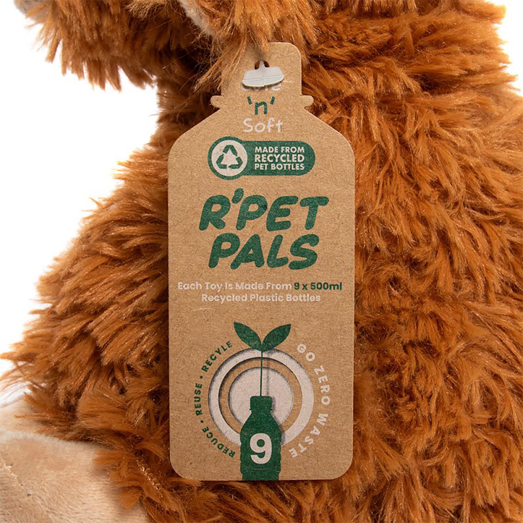 Peluches RPET Pals Sitting 20 cm 100 % bouteilles en plastique recyclées - Picture 42 of 60