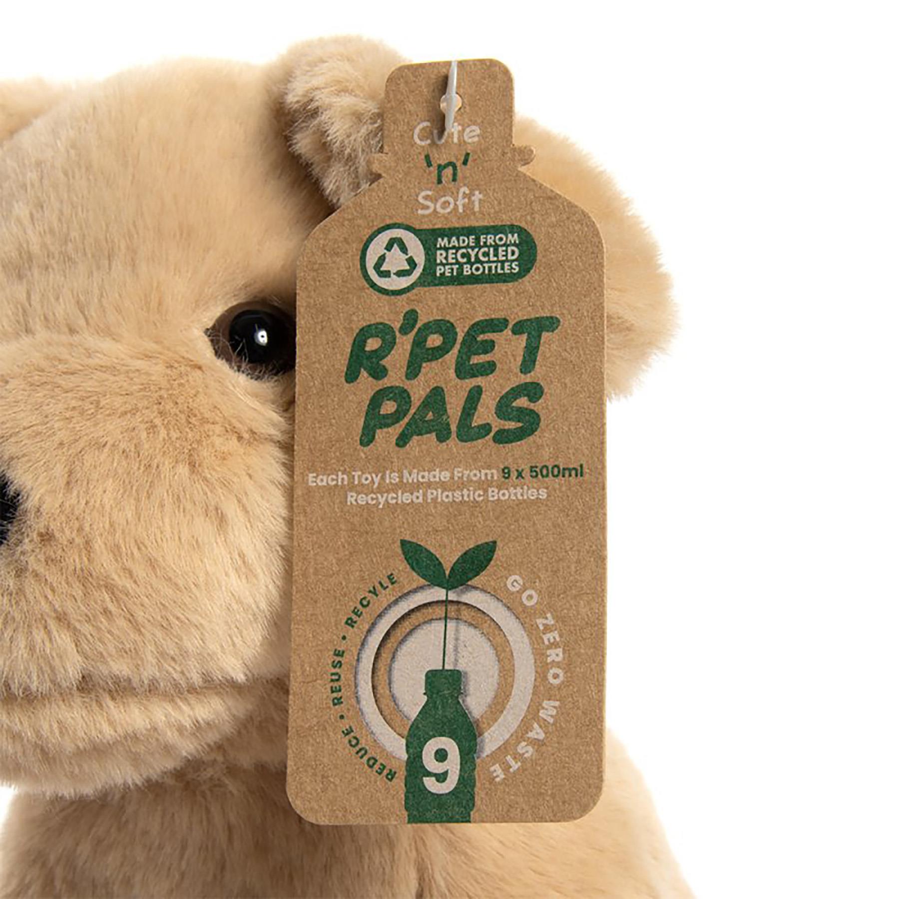 Peluches RPET Pals Sitting 20 cm 100 % bouteilles en plastique recyclées - Picture 60 of 60