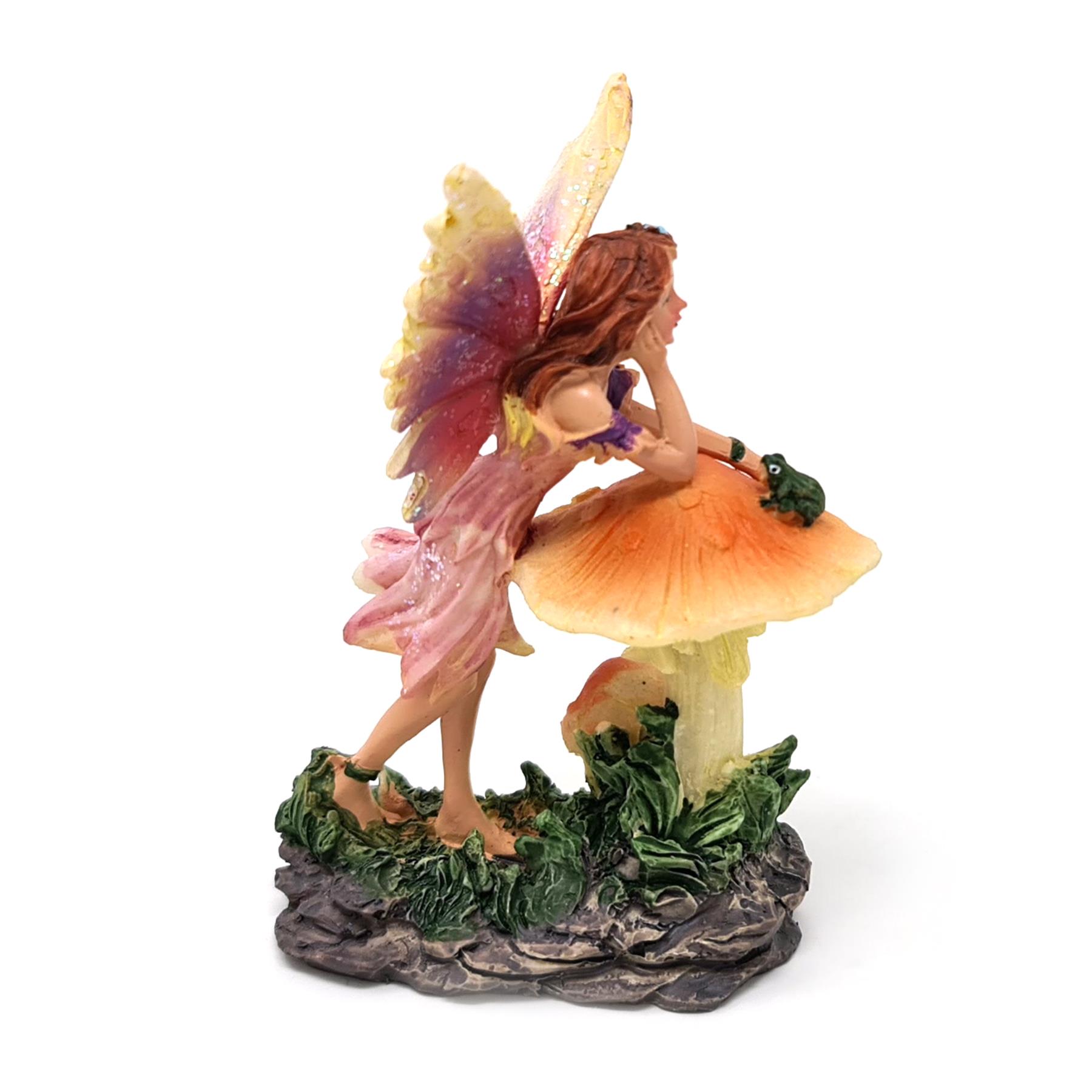 Woodland Friends Blumenfeen Bunter Garten Haus Ornament Fee Figuren - Bild 25 von 37