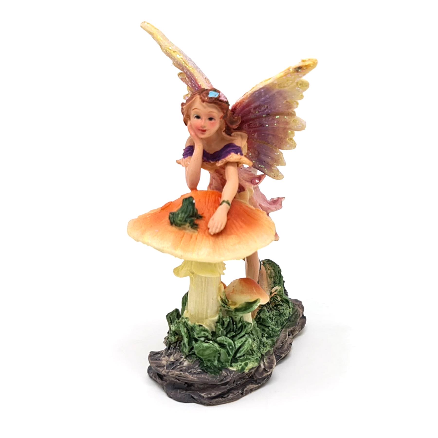 Woodland Friends Blumenfeen Bunter Garten Haus Ornament Fee Figuren - Bild 34 von 37