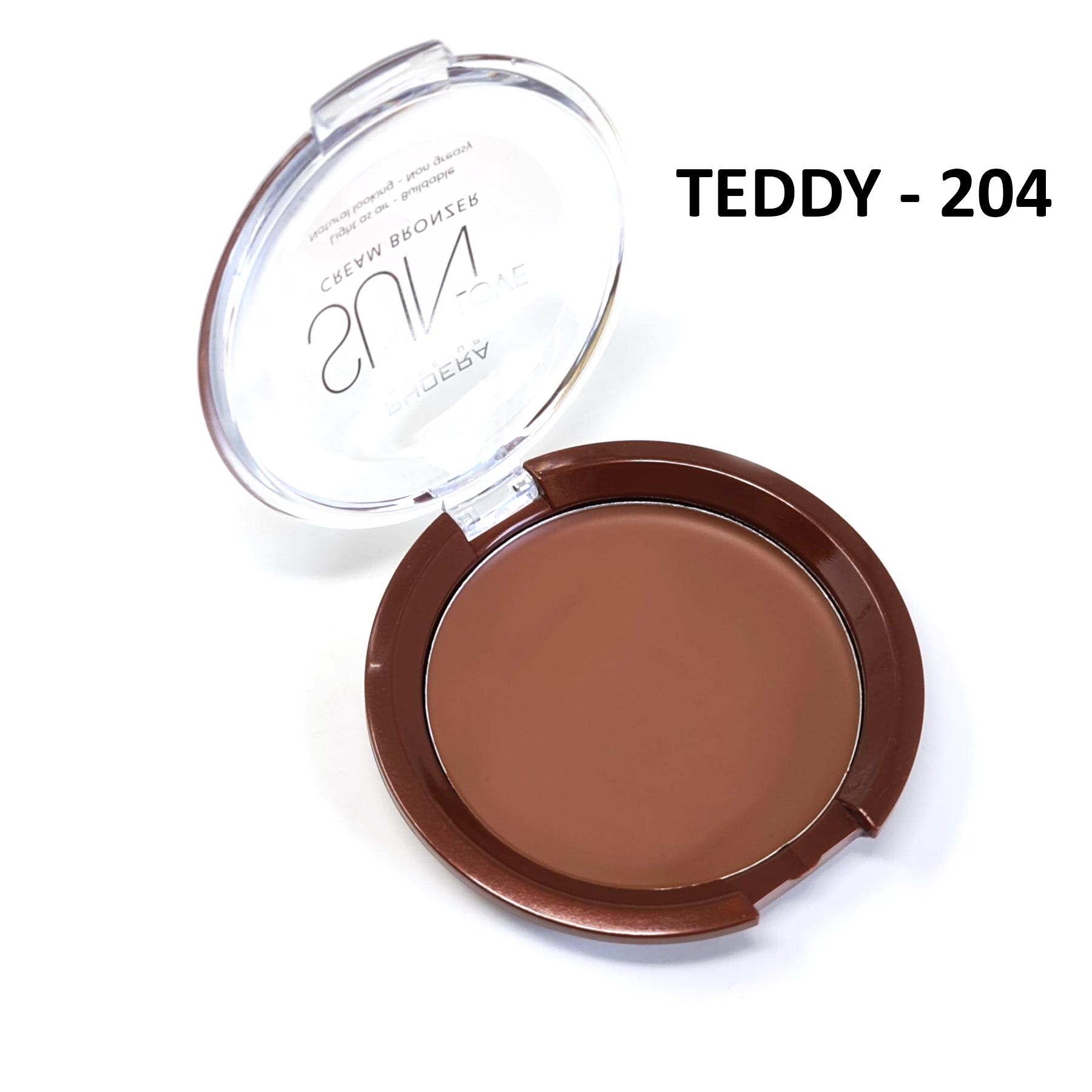 PHOERA® Natürlicher Cremeschimmer Bronzer Wasserdicht Gepresstes Pulver 6 Farbtöne UK - Bild 19 von 24
