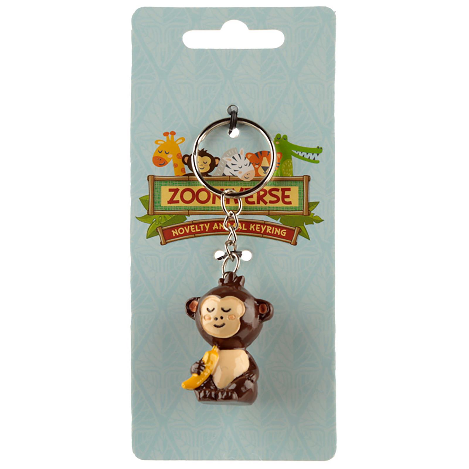 Fun Novelty Keyring Colourful Leather Enamel Resin Metal Collectable