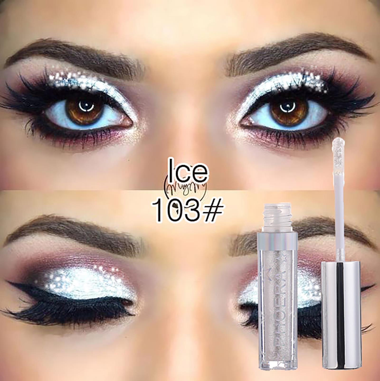 Phoera Eyeshadow Glitter Glow Liquid metallic Eye Shadow Foundation Concealer UK - Bild 15 von 30