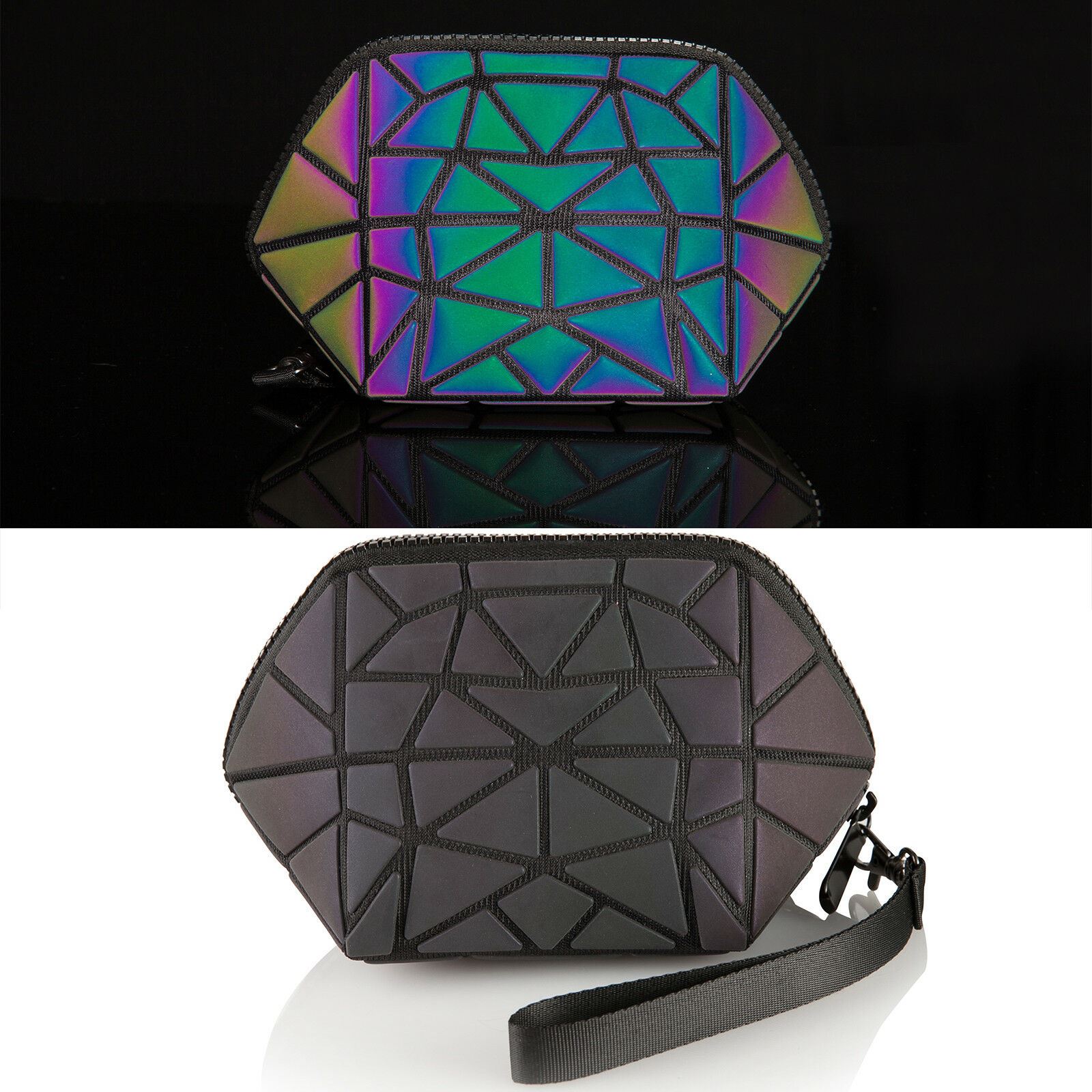 Pryzm Glow-in-the-Dark Kosmetiktasche – Stilvolle Leuchtende Handtasche - Picture 14 of 16