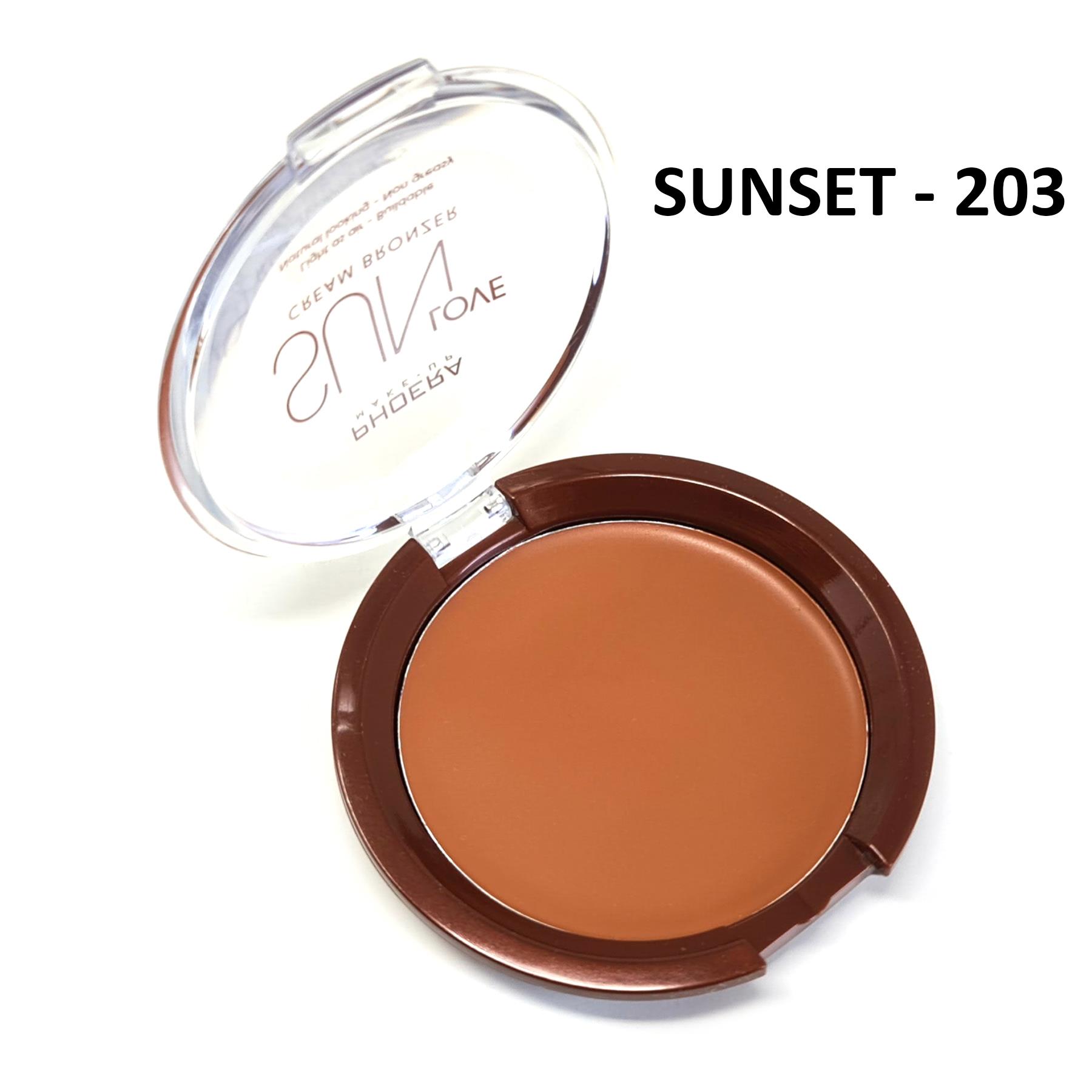 PHOERA® Natürlicher Cremeschimmer Bronzer Wasserdicht Gepresstes Pulver 6 Farbtöne UK - Bild 17 von 24
