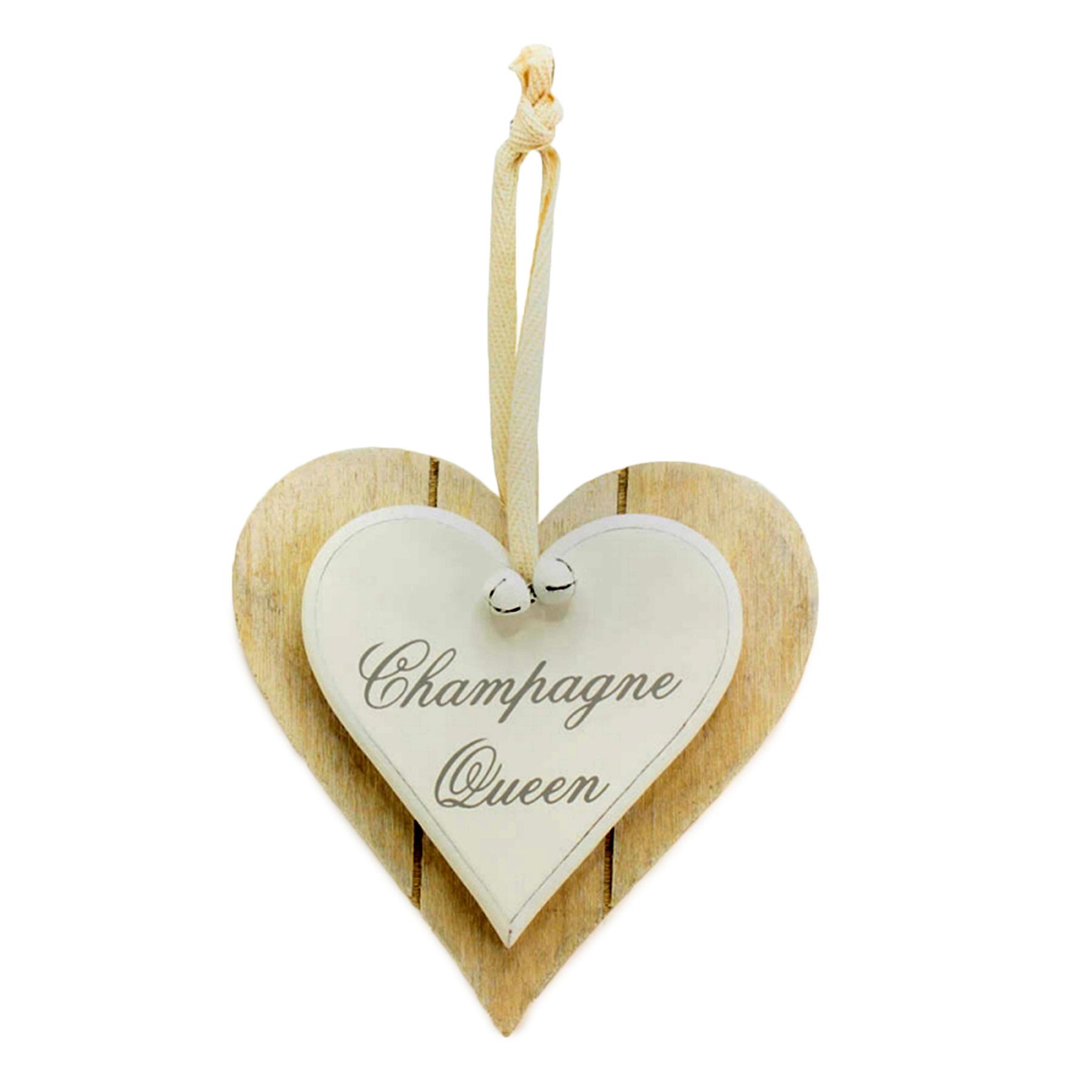 Placas De Pared De Madera En Forma De Corazón Sentimientos Fiesta En Casa - Bild 21 von 24