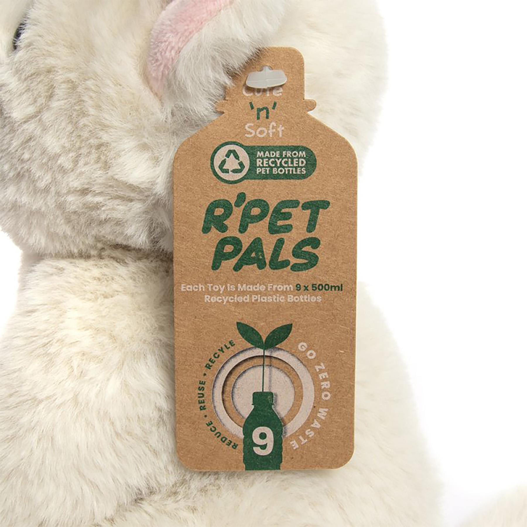 Peluches RPET Pals Sitting 20 cm 100 % bouteilles en plastique recyclées - Picture 48 of 60