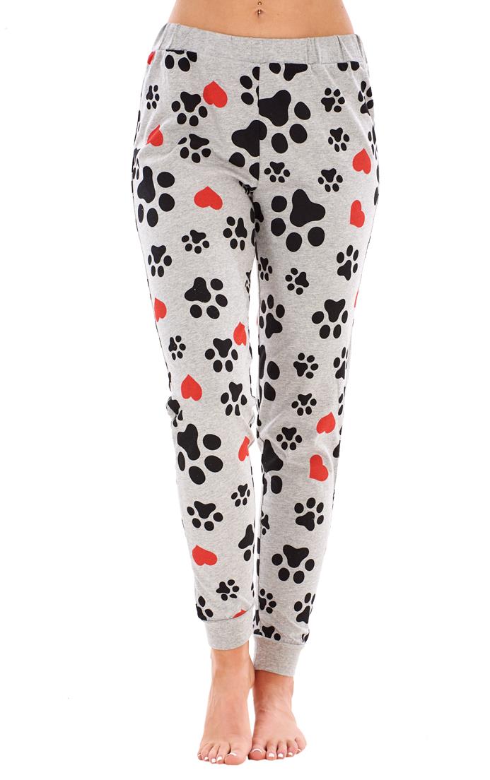 Ladies I Love My Dog Loungewear Cat Pet Cotton Rich PJ'S Pyjama Set - Picture 33 of 48