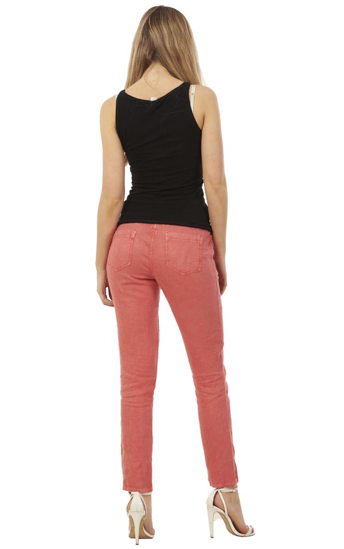 Ladies Linen Trousers Holiday Pockets Pants Summer Casual Pants SIZES 6, 8 & 10 - Picture 35 of 41