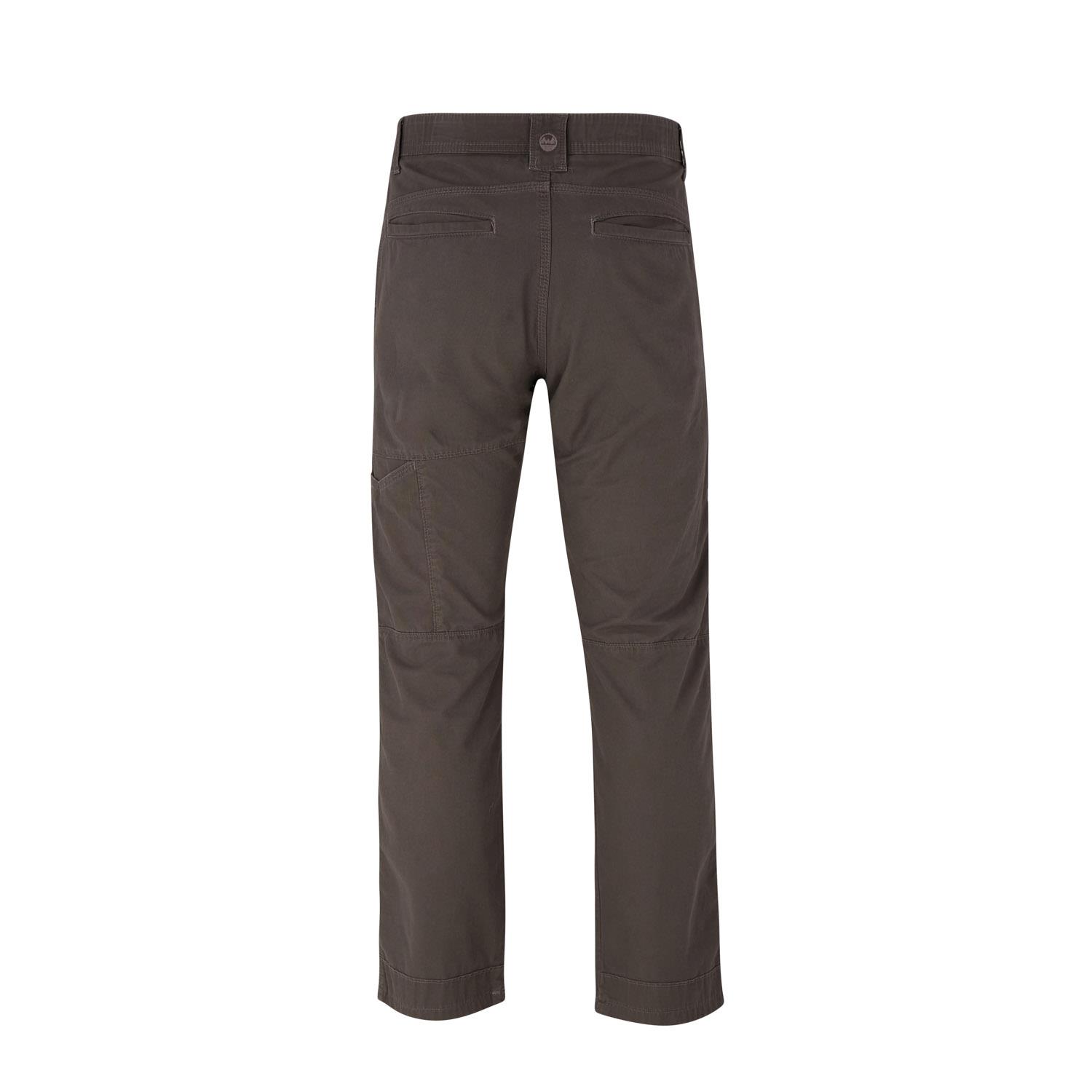 Mens Cotton Straight Fit Pants Stretch Casual Rugged Utility Trousers - Picture 18 of 25