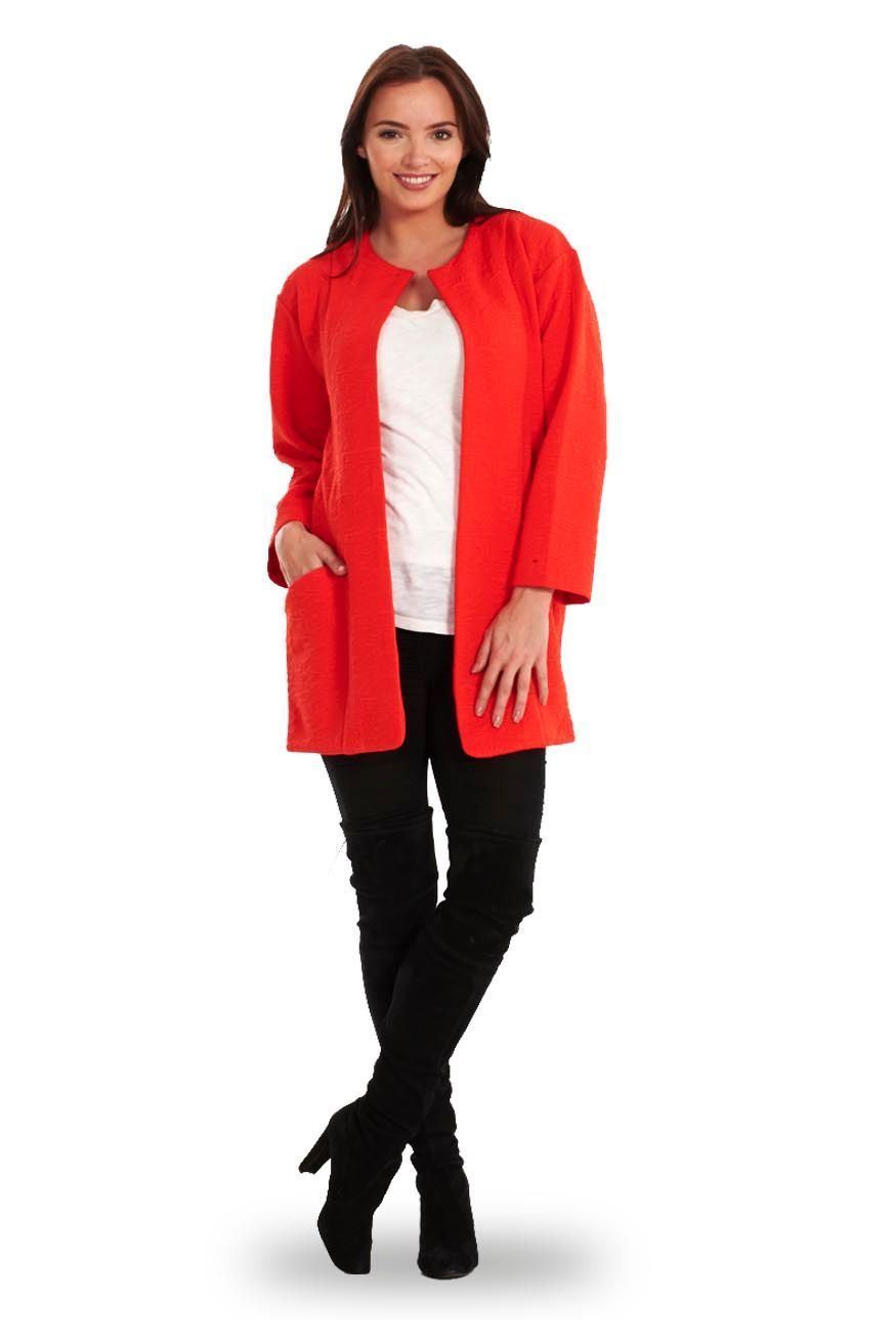 ladies red coat