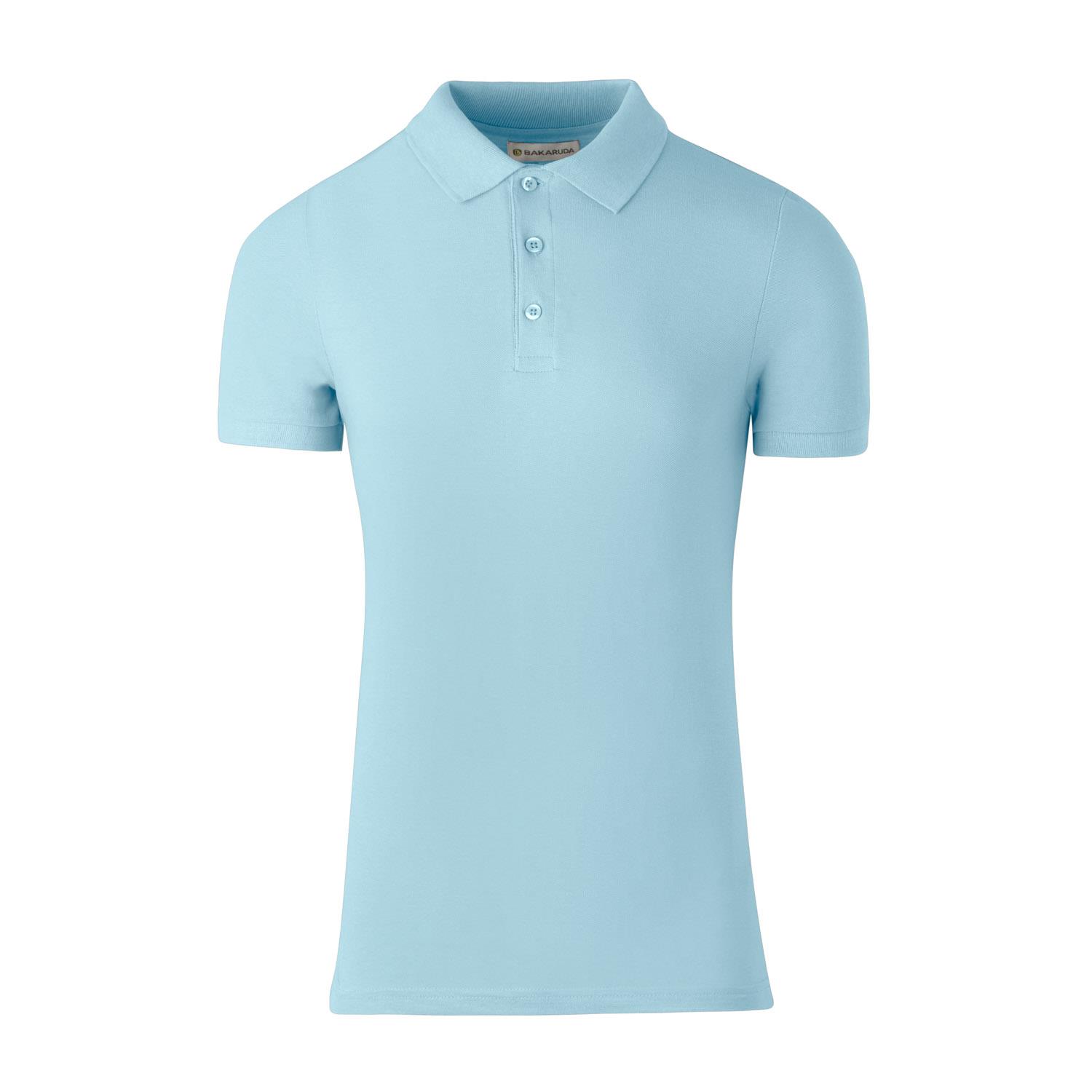 Men's Pure Cotton Plain Top Short Sleeve Polo Tee T-shirt - Picture 36 of 67