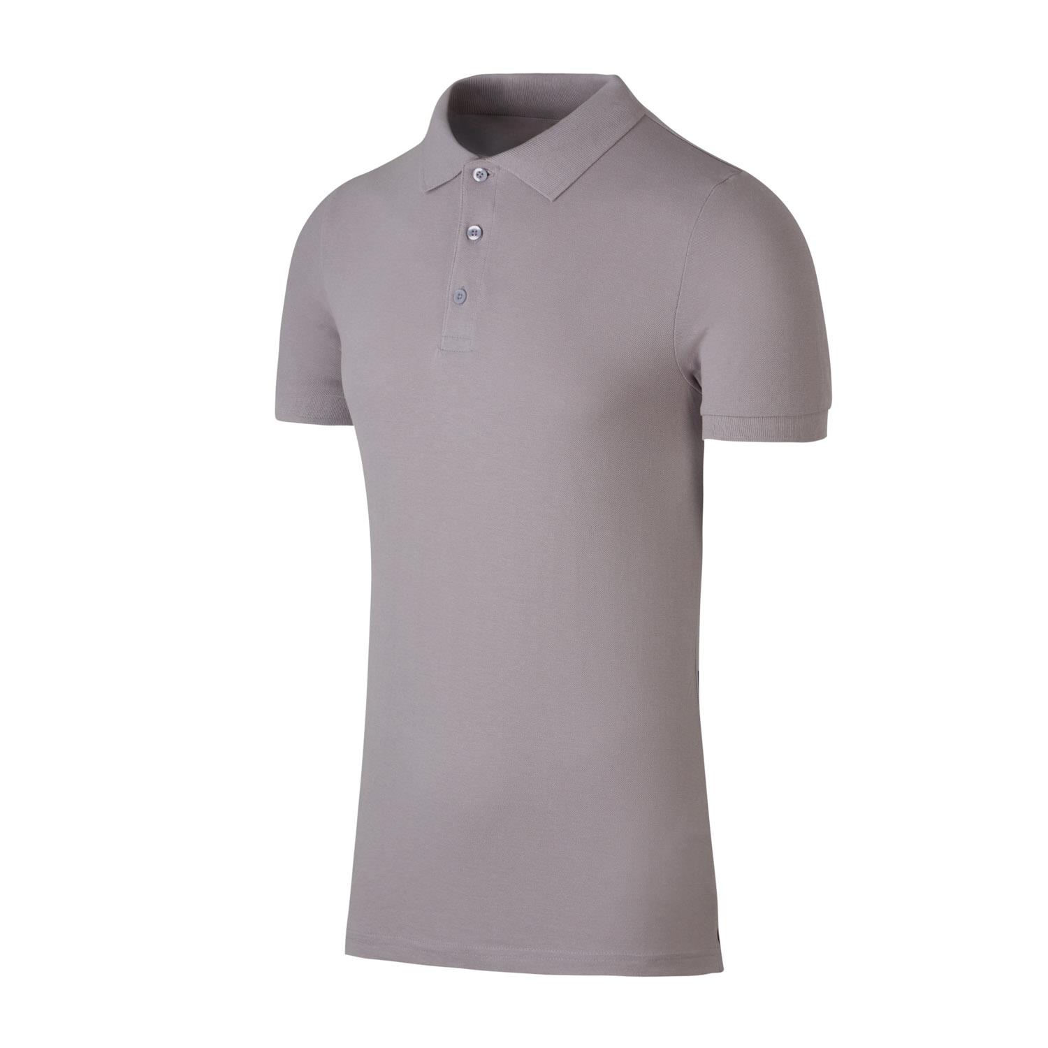 Men's Pure Cotton Plain Top Short Sleeve Polo Tee T-shirt - Picture 25 of 67