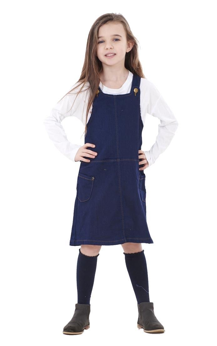 baby girl dungaree dress