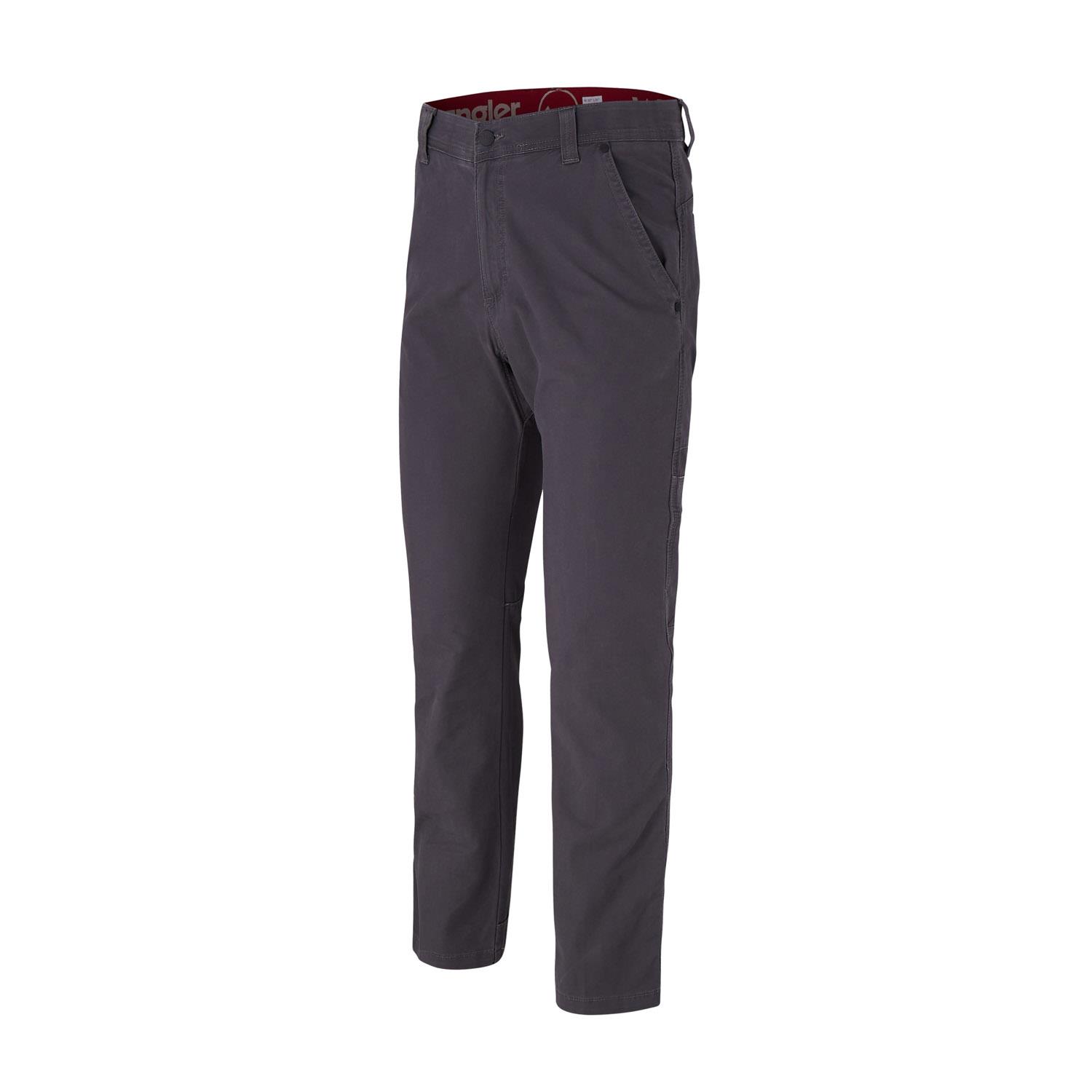 Mens Cotton Straight Fit Pants Stretch Casual Rugged Utility Trousers - Picture 7 of 25