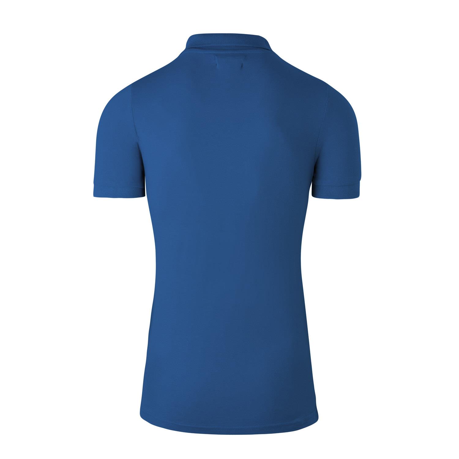 Men's Pure Cotton Plain Top Short Sleeve Polo Tee T-shirt - Picture 46 of 67