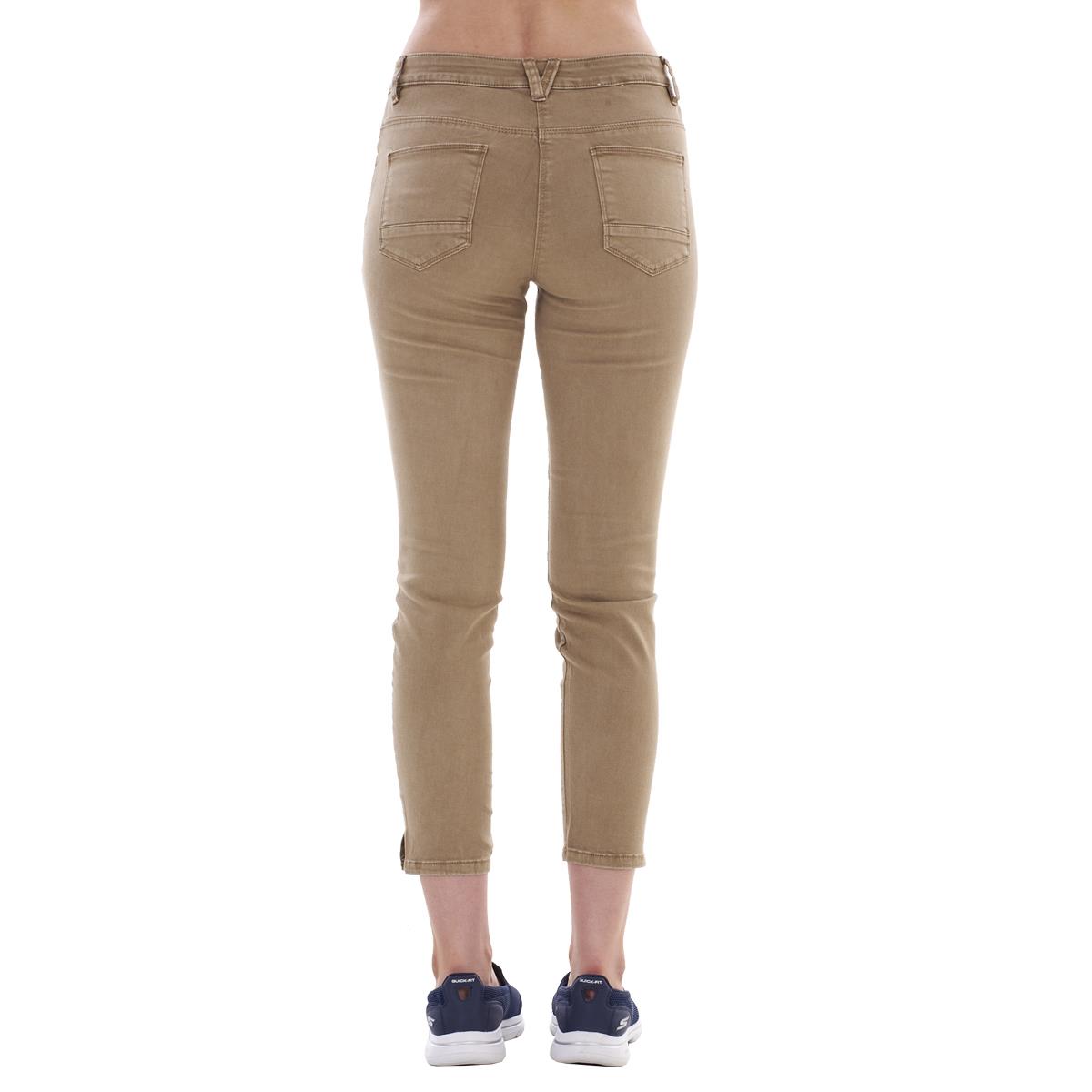 Ladies Cropped 7/8 Length Jeans Slim Fit Stretch Pants Capri Crop Pants - Picture 8 of 18