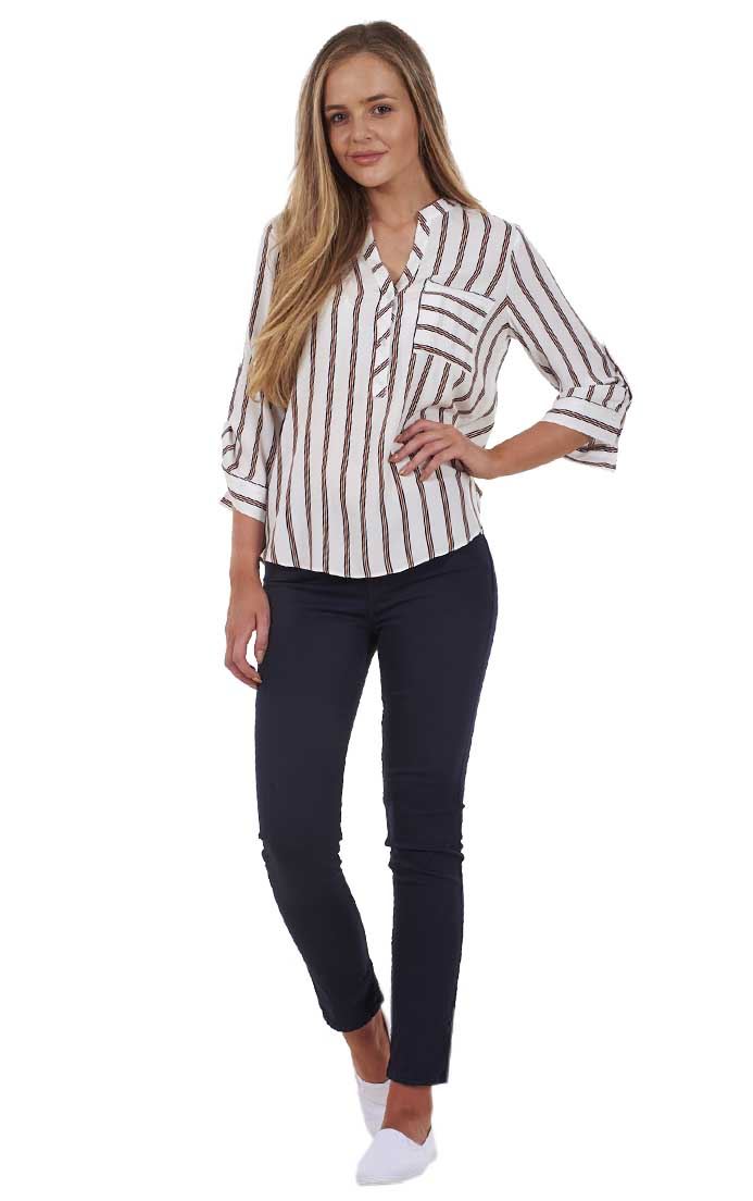 Ladies Push Up Skinny Stretch Pockets Jeggings Mid Waist Jeans Sizes 6, 8 & 10 - Picture 17 of 39
