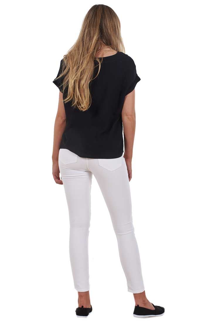 Ladies Push Up Skinny Stretch Pockets Jeggings Mid Waist Jeans Sizes 6, 8 & 10 - Picture 32 of 39