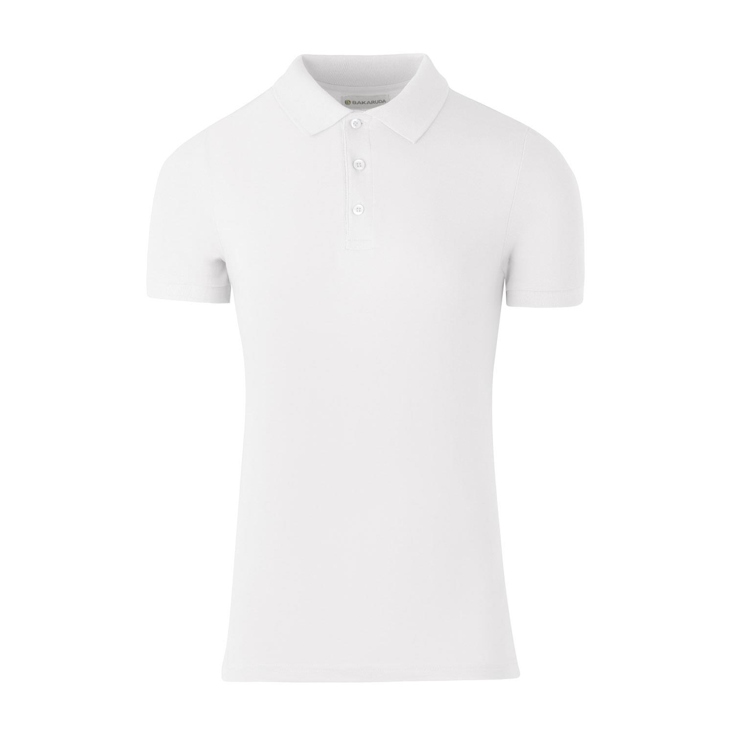 Men's Pure Cotton Plain Top Short Sleeve Polo Tee T-shirt - Picture 64 of 67