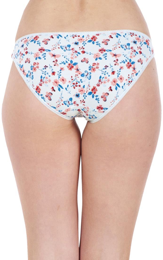 Ladies Stunning 5 Pack Multi Pack Bikini Knickers Womens Briefs Underwear - Picture 14 of 22
