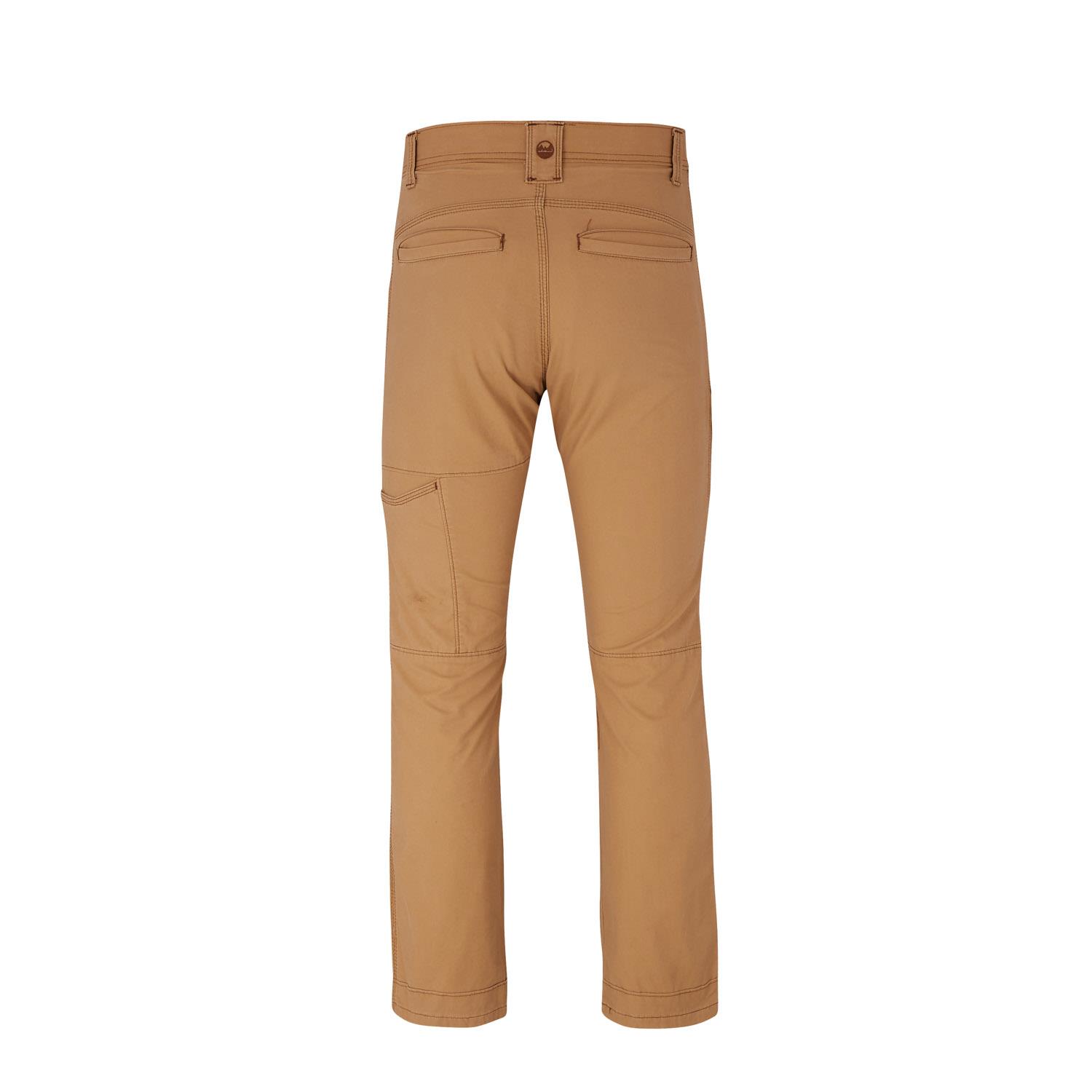 Mens Cotton Straight Fit Pants Stretch Casual Rugged Utility Trousers - Picture 23 of 25