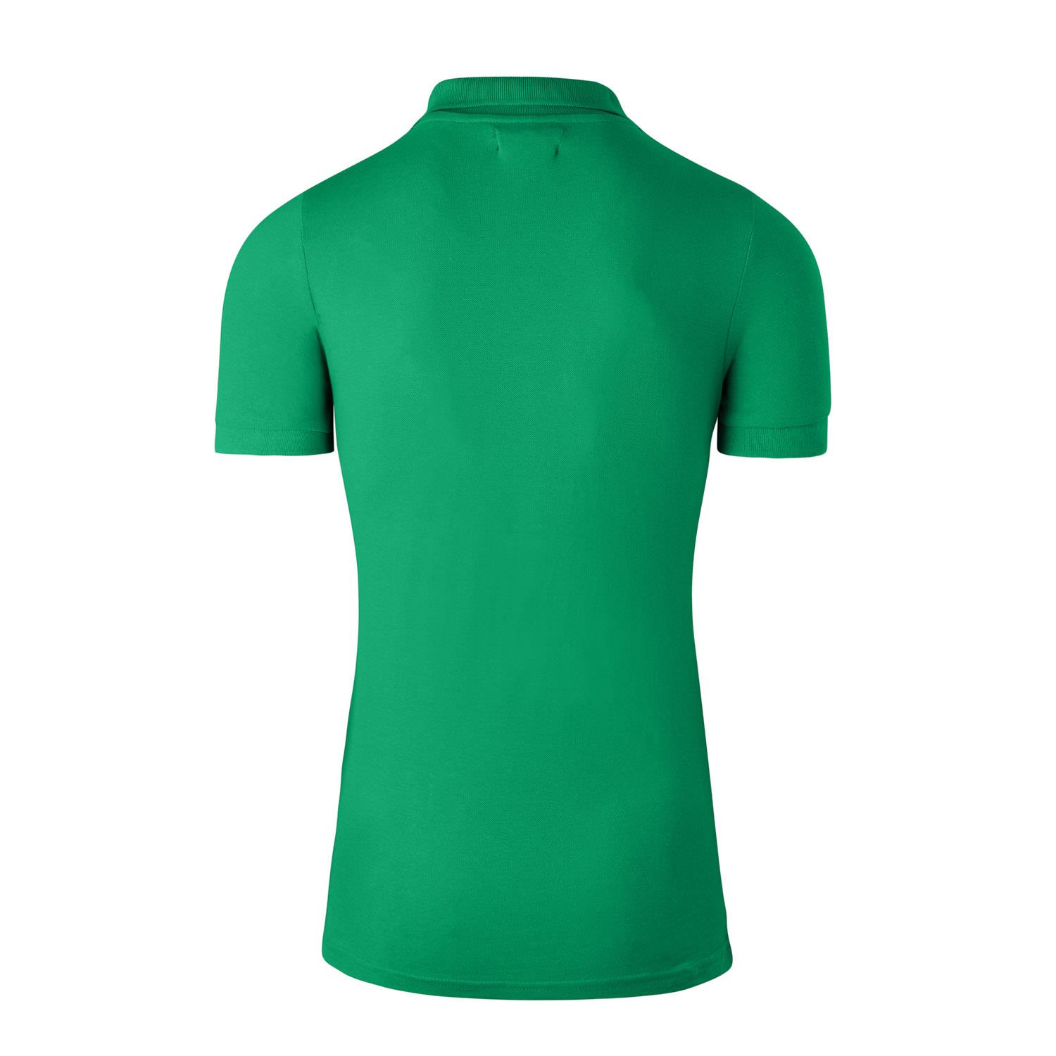 Men's Pure Cotton Plain Top Short Sleeve Polo Tee T-shirt - Picture 30 of 67