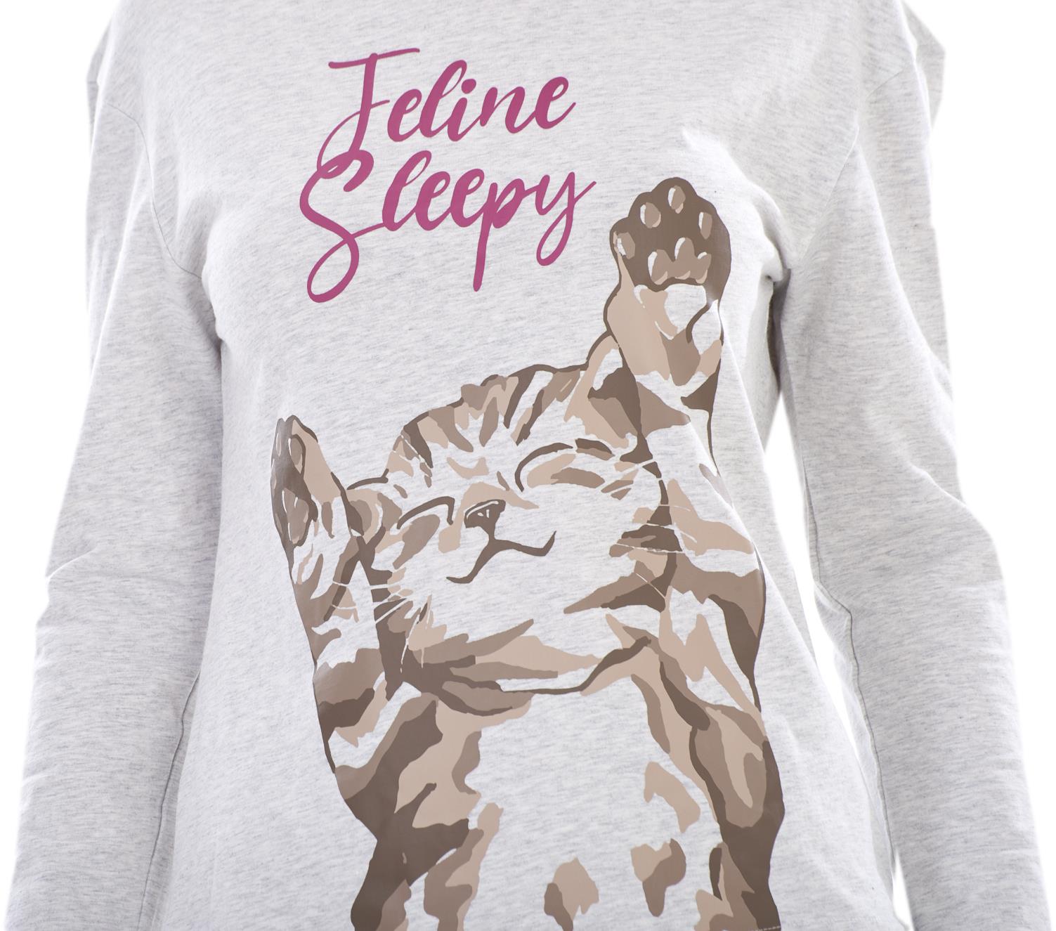 Ladies I Love My Dog Loungewear Cat Pet Cotton Rich PJ'S Pyjama Set - Picture 18 of 48